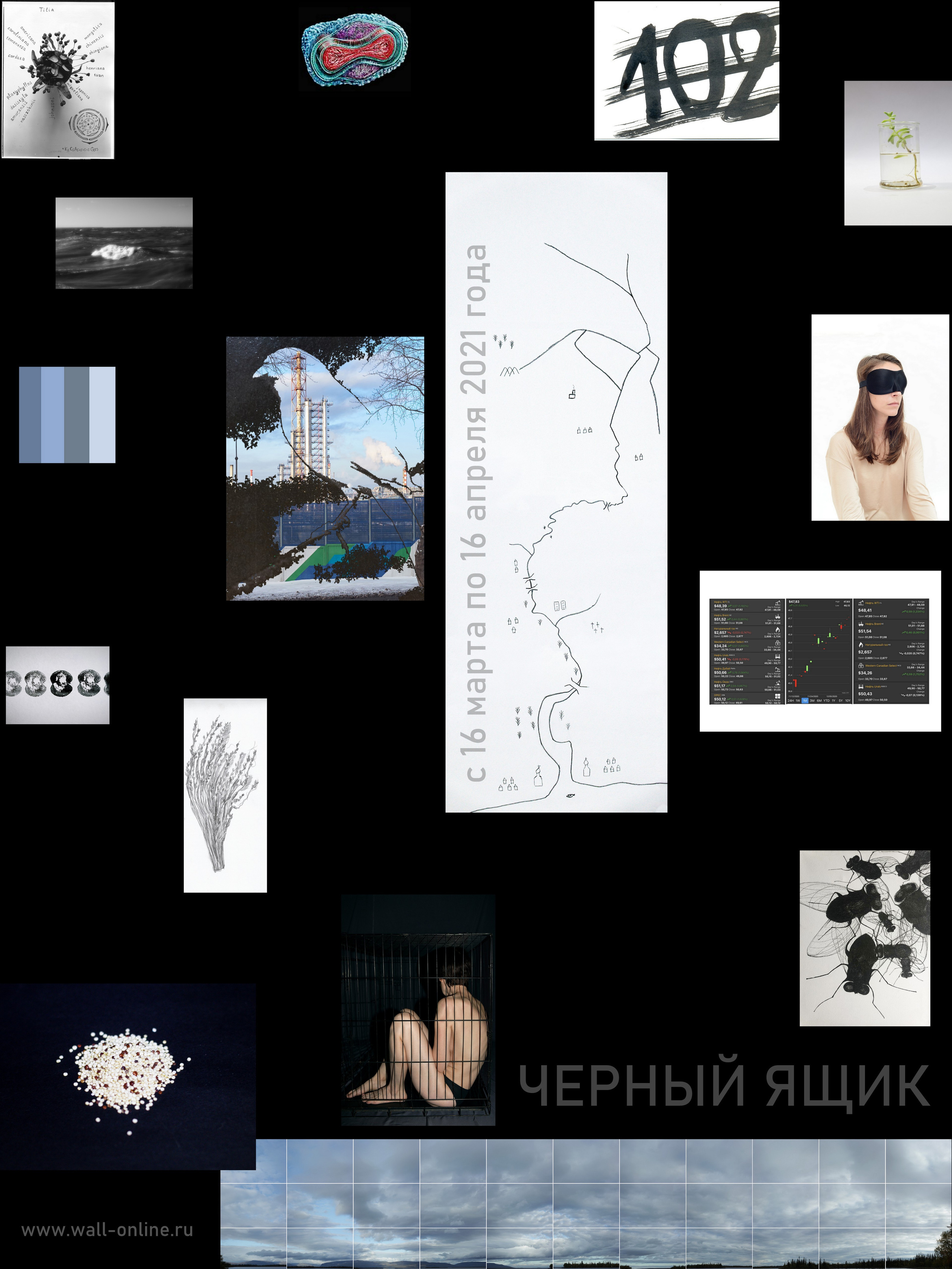 Выставка ''Черный ящик'' с 16 марта по 16 апреля 2021 года