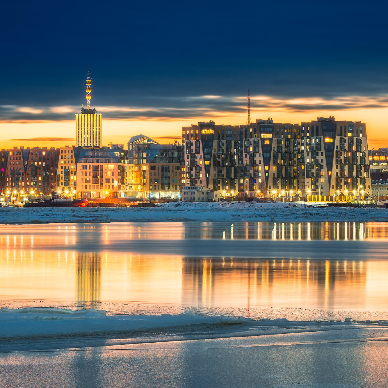 Профессиональная фотосъёмка архитектуры зданий в Архангельске для бизнеса и недвижимости, фотограф Александр Ермолин