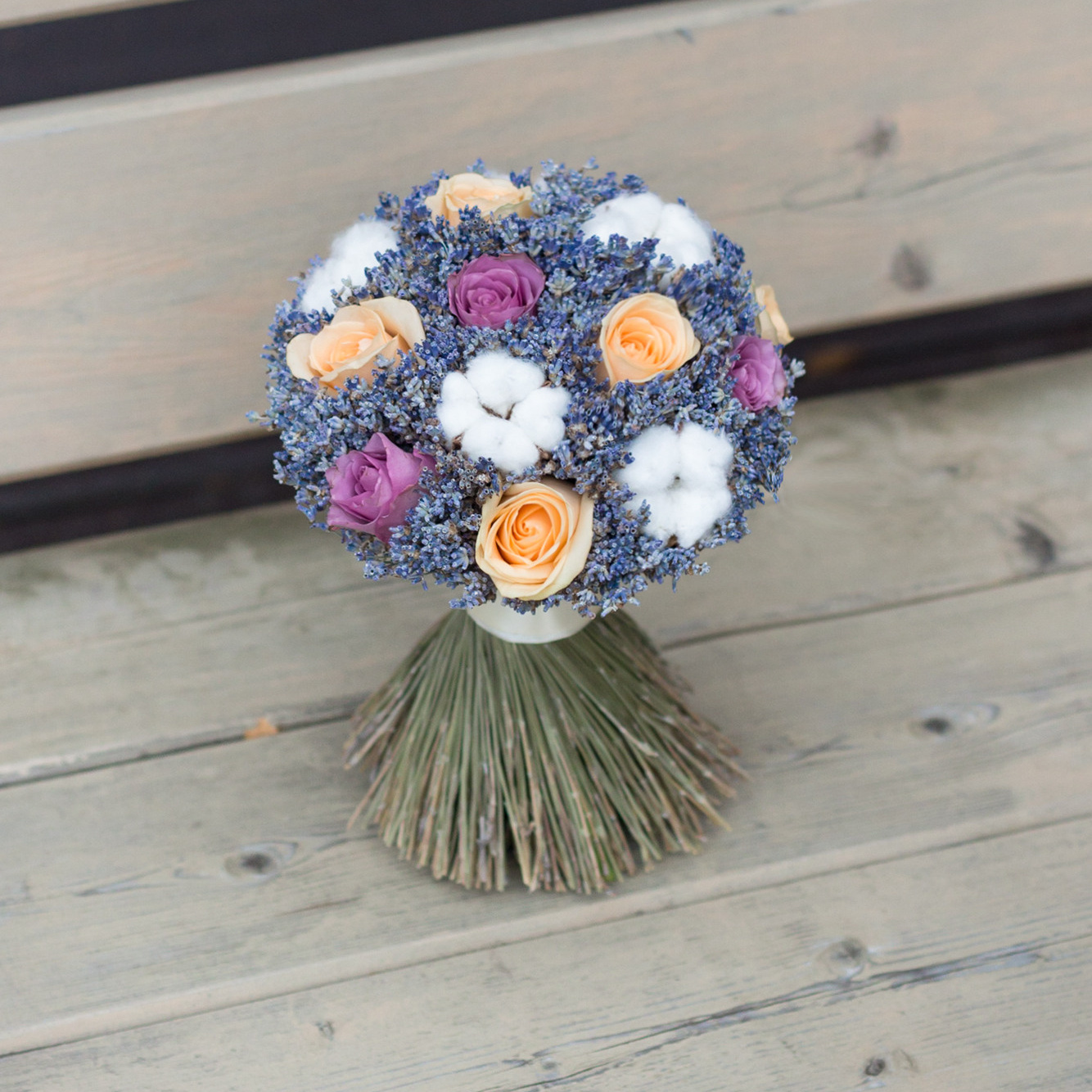 Свадебный букет в стиле Прованс, флорист Маргарита Гладкова