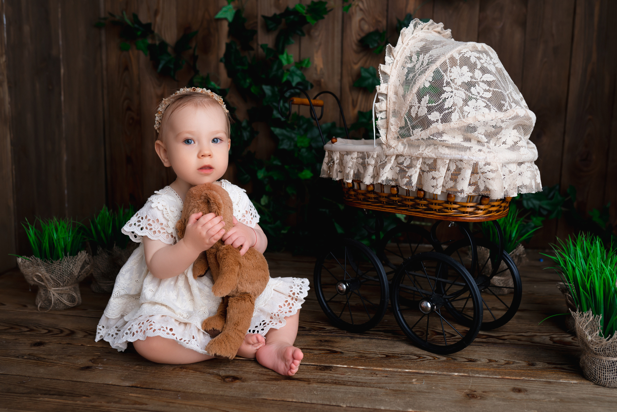 Годовасие для девочки. Фотограф newborn, беременности в стиле vogue, фотопроекты. Москва