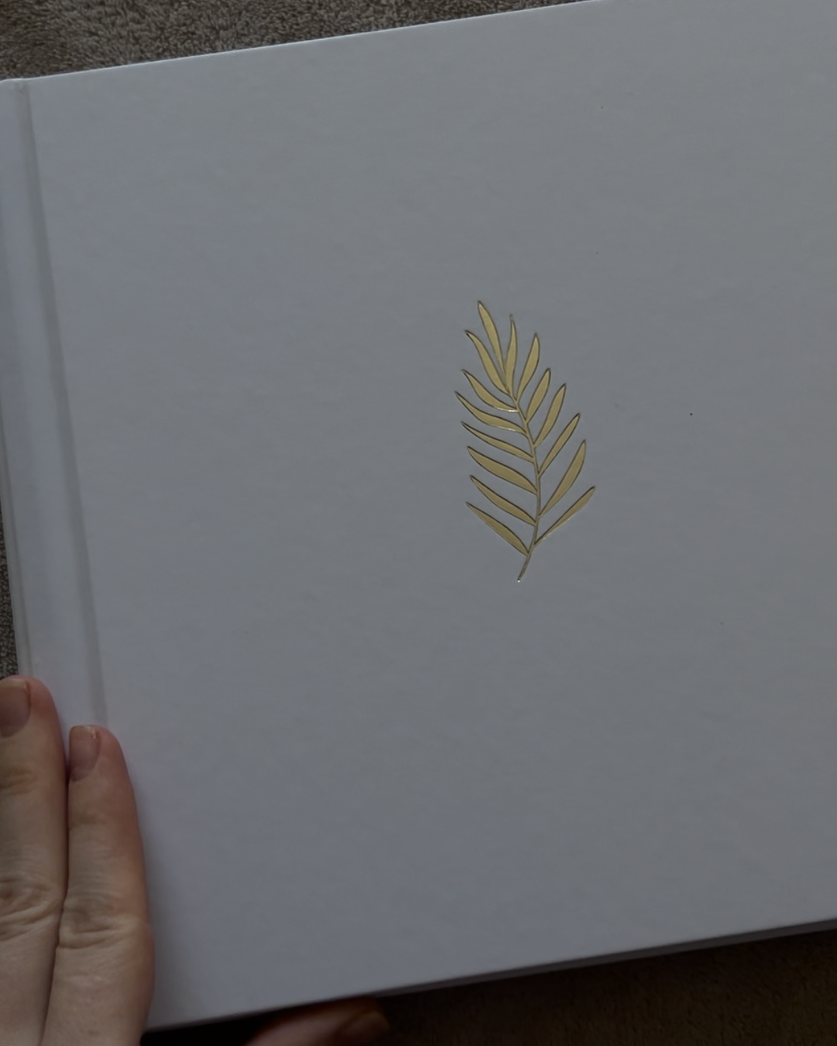 Родительский альбом в белой обложке