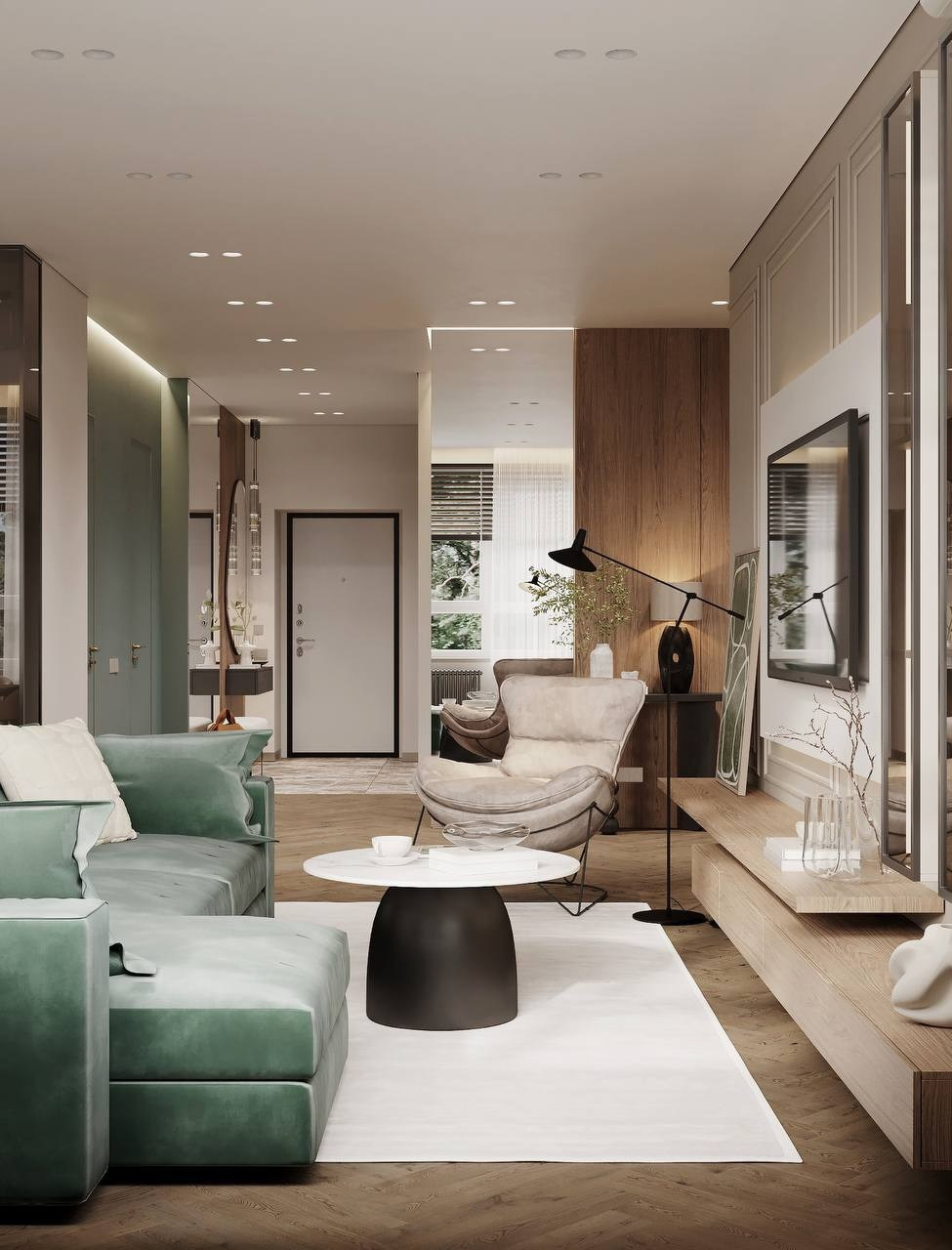 Квартира Тюмень. Https://pokorskaya-design.ru/