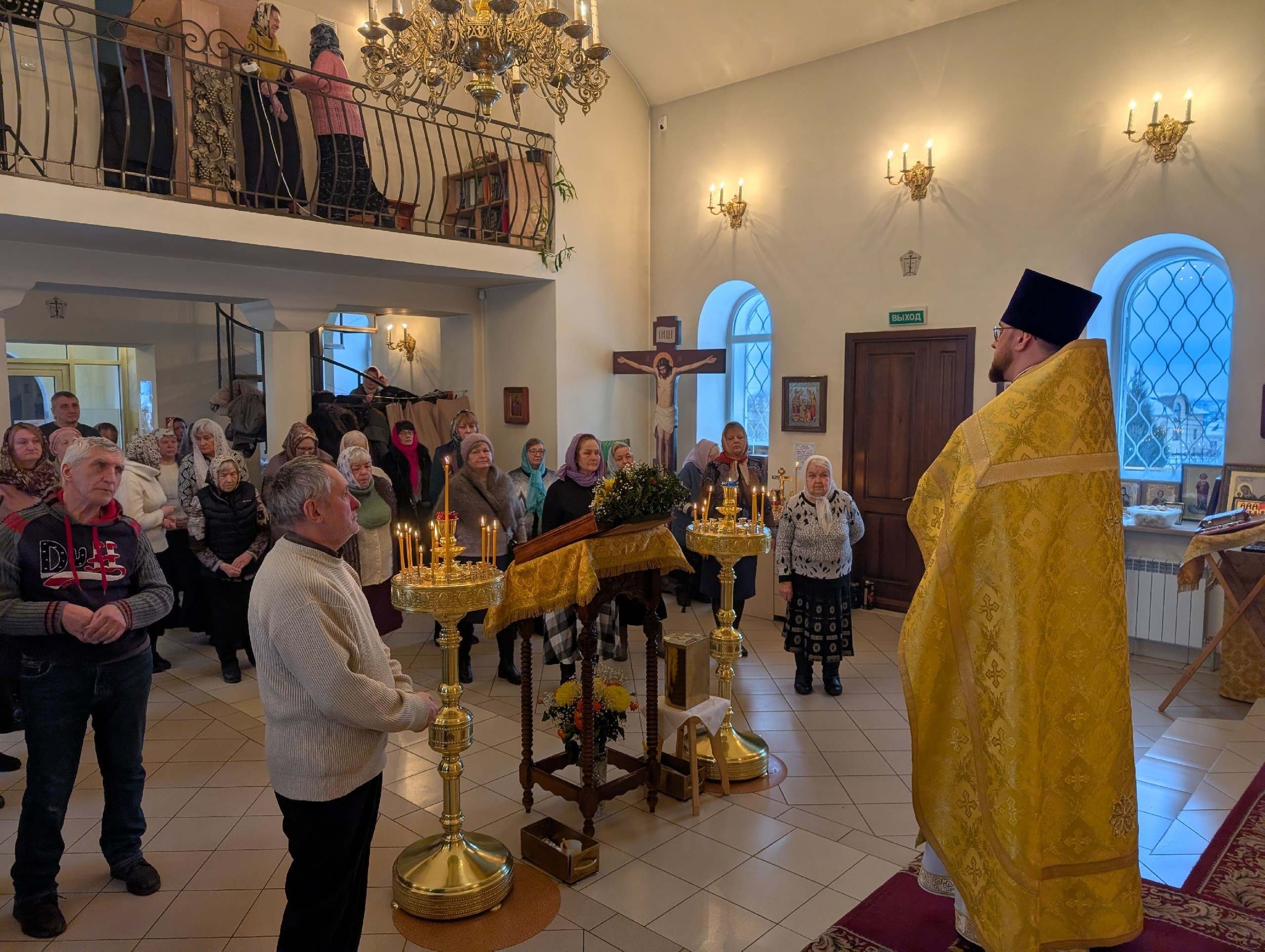 Престольный праздник в в храме Трех святителей. Северное благочиние Саратовской епархии