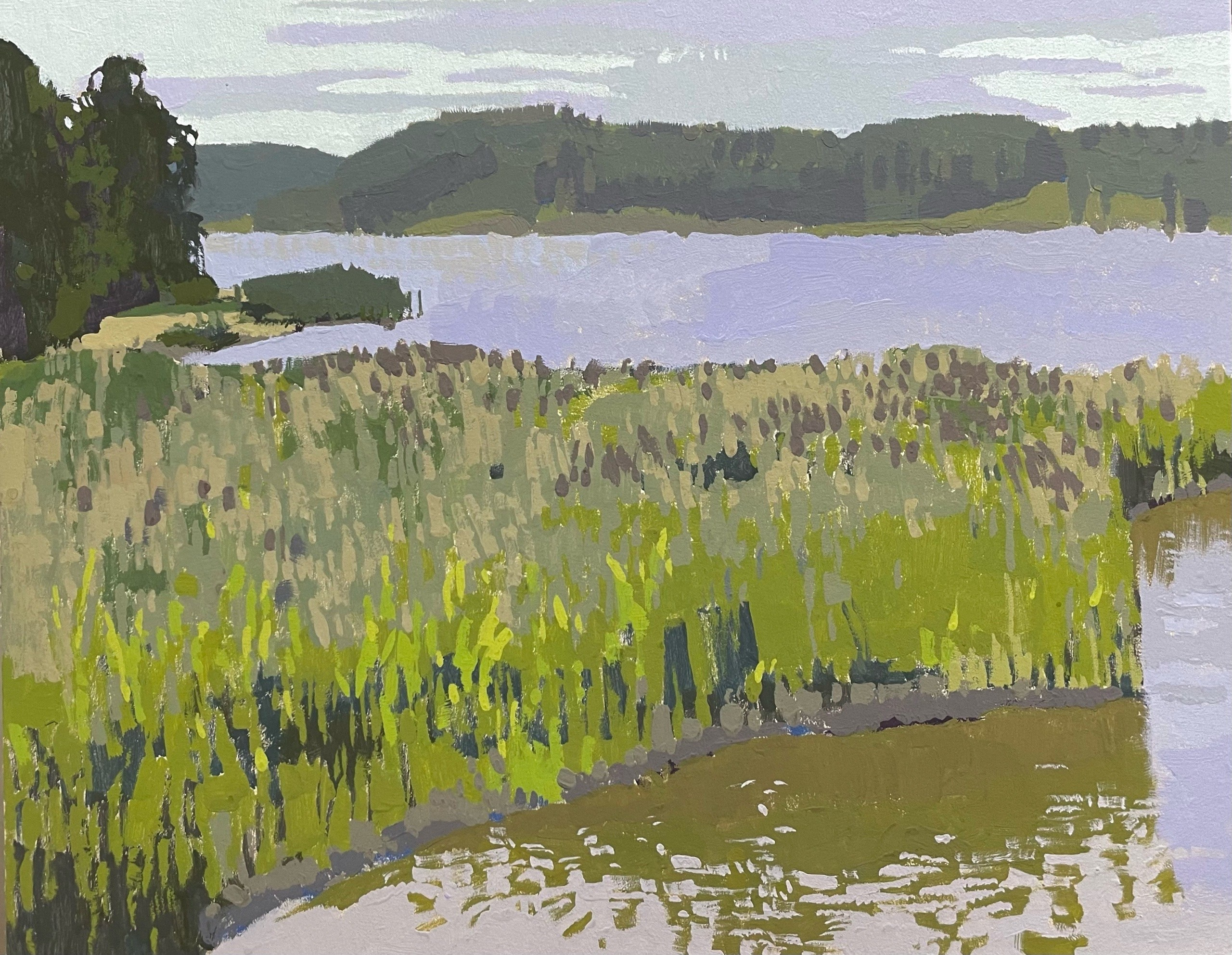 Пейзажи. Художница Лиза Владимирова