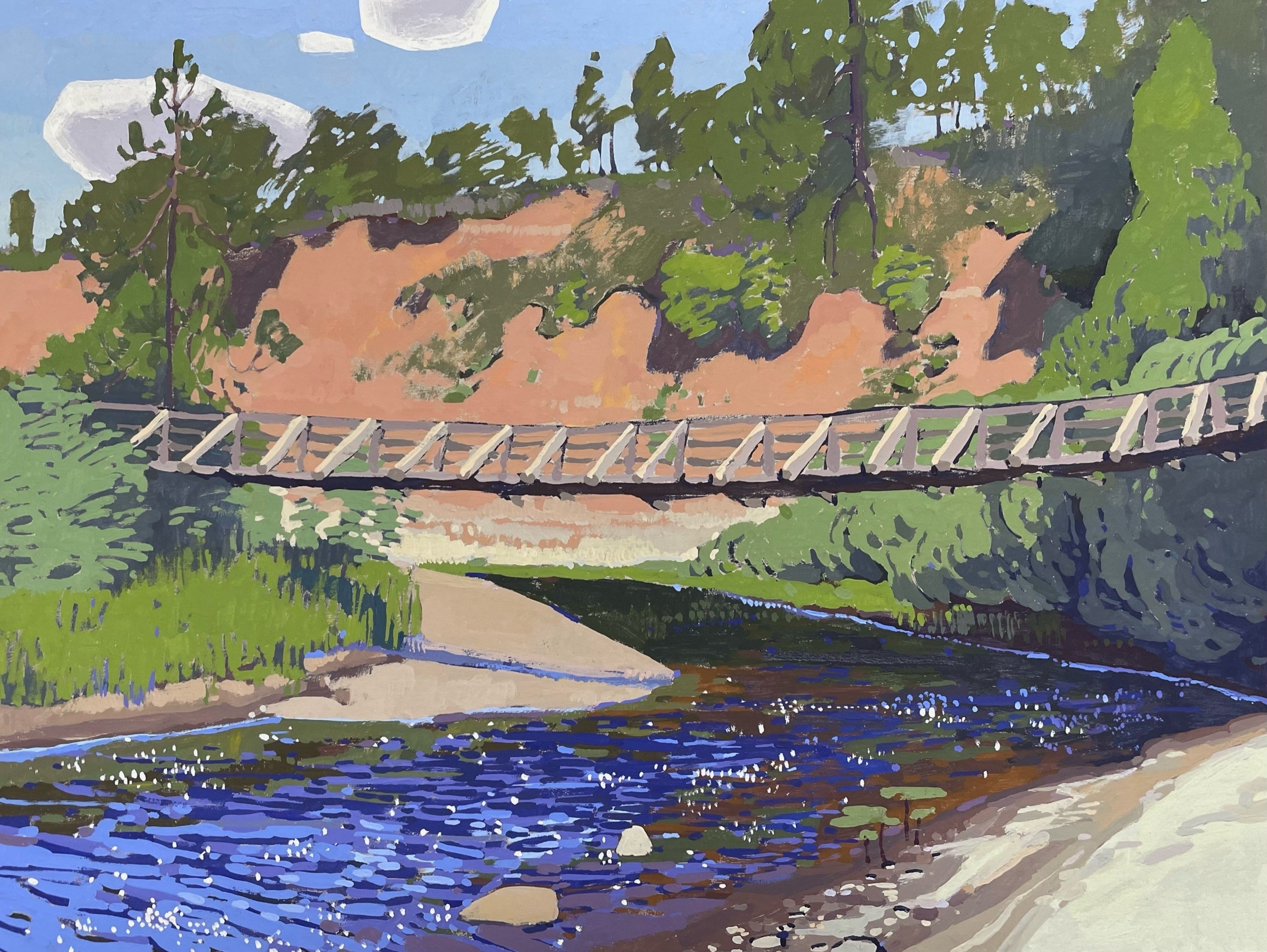 Пейзажи. Художница Лиза Владимирова