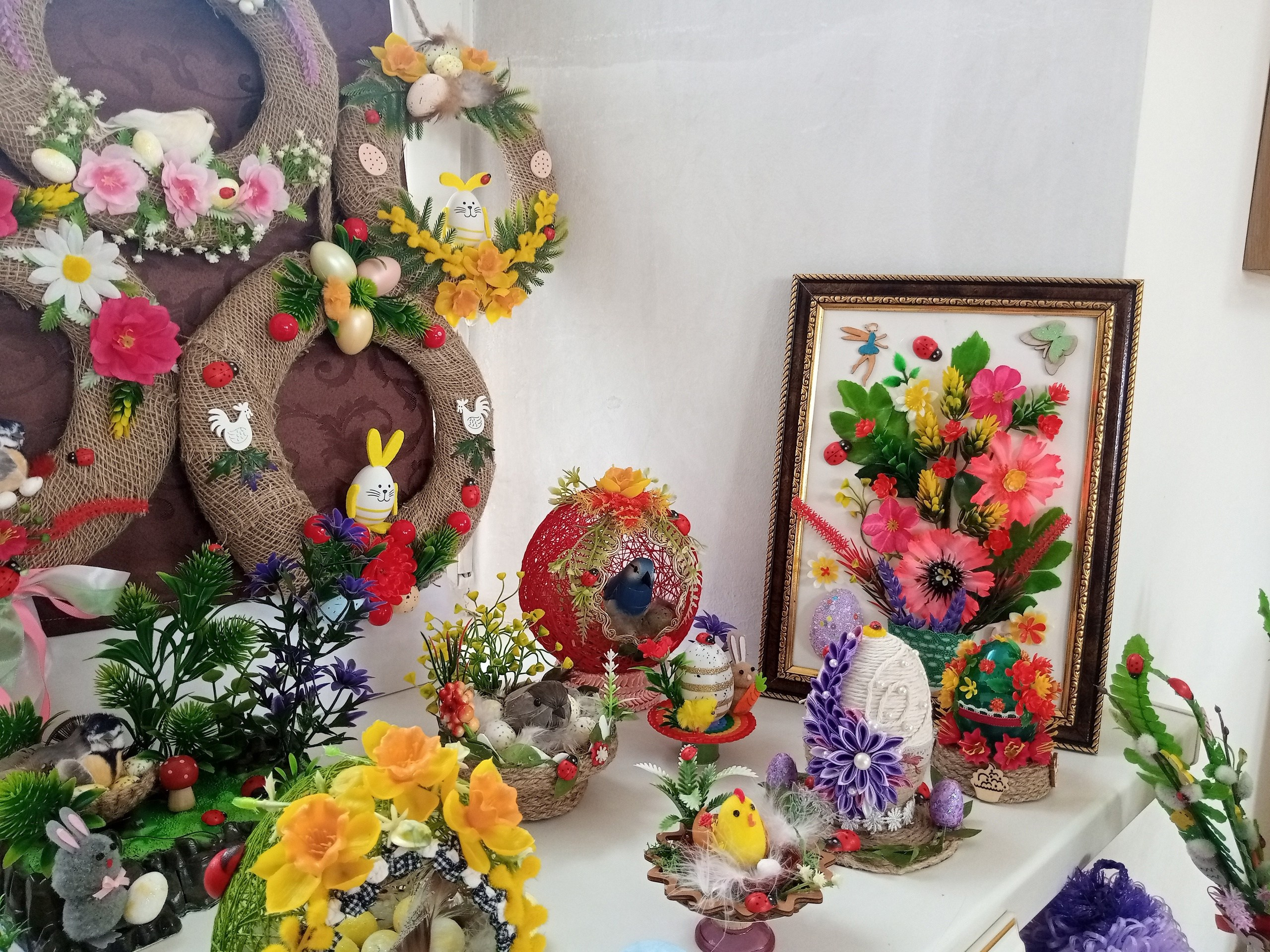 В храме поселка Жасминный открылась пасхальная ярмарка. Северное благочиние Саратовской епархии