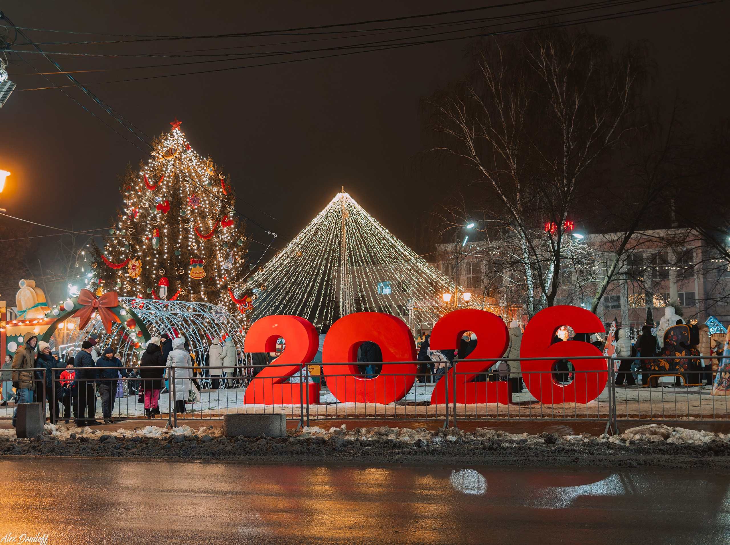 Открытие новогоднего городка г. Муром. Новости Мурома. Муром-Инфо