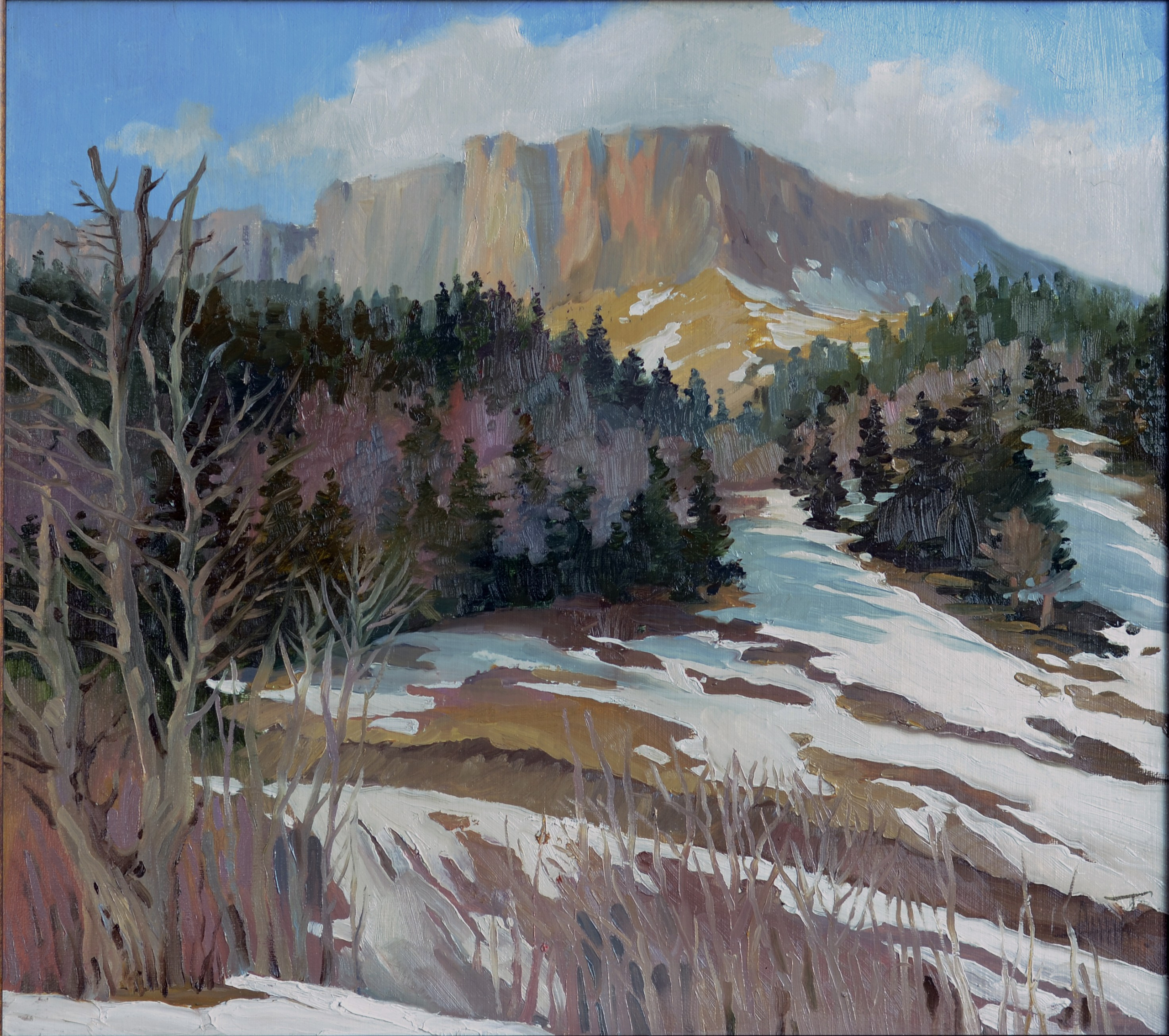 Масляная живопись. Тихонова Анна —художник-график, художник-монументалист, живописец, педагог