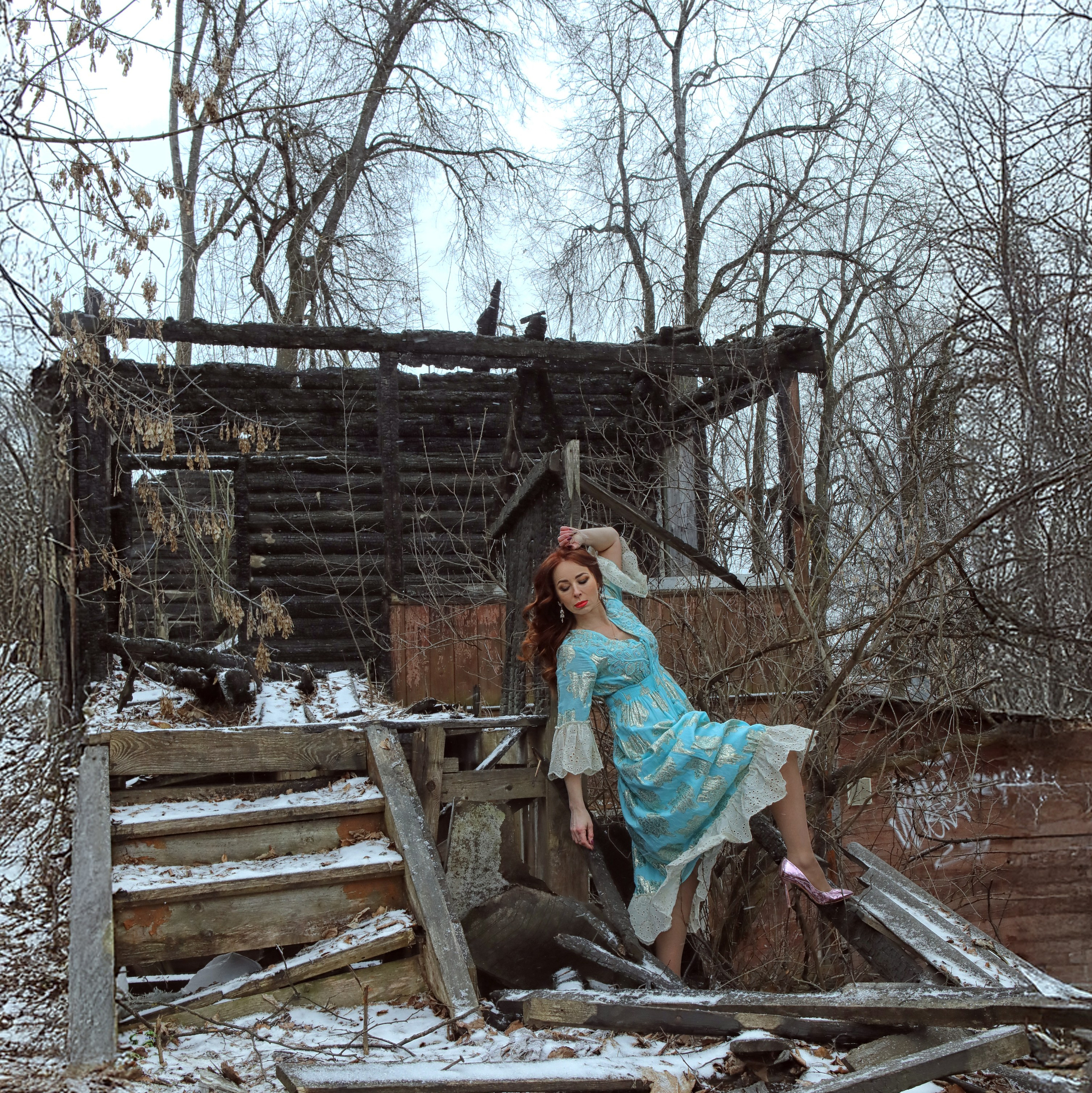 Красота и разруха Звенигорода. Фотограф Наталья Туева FineArt съёмка