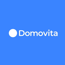 Логотип сайта с объявлениями по недвижимости domovita by
