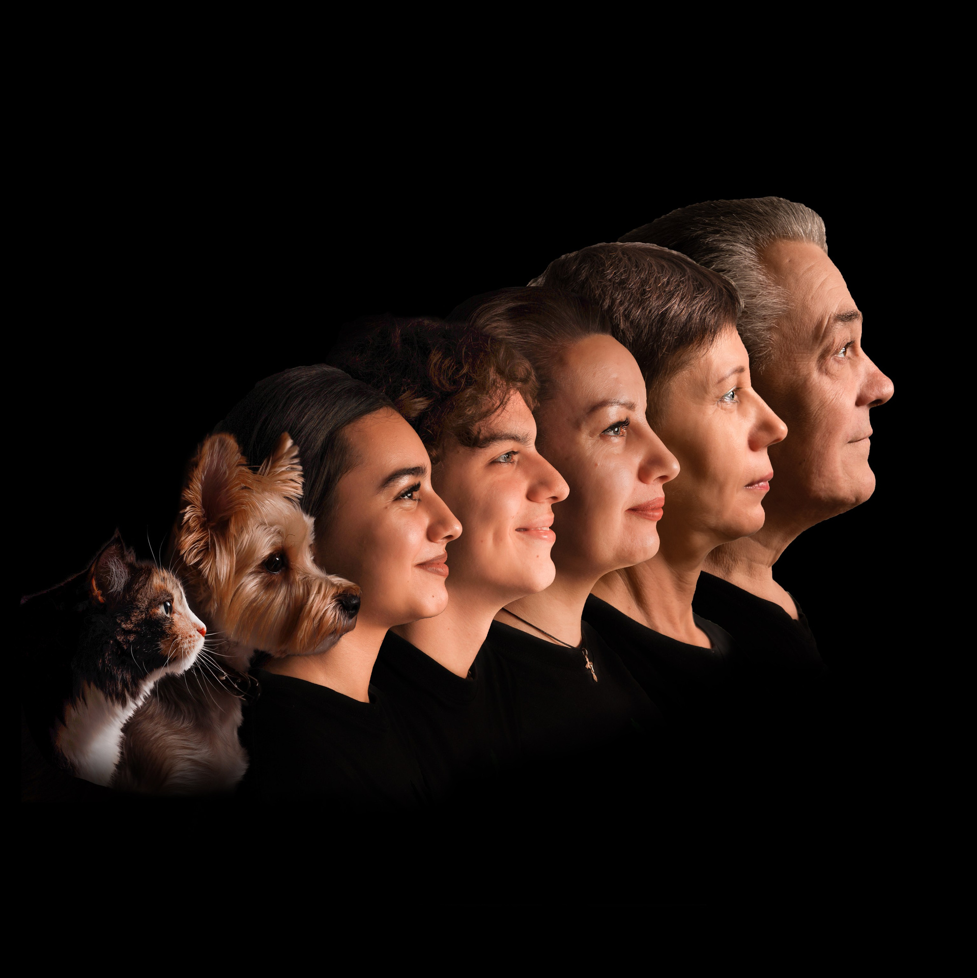 Портрет поколений, семейная фотосессия