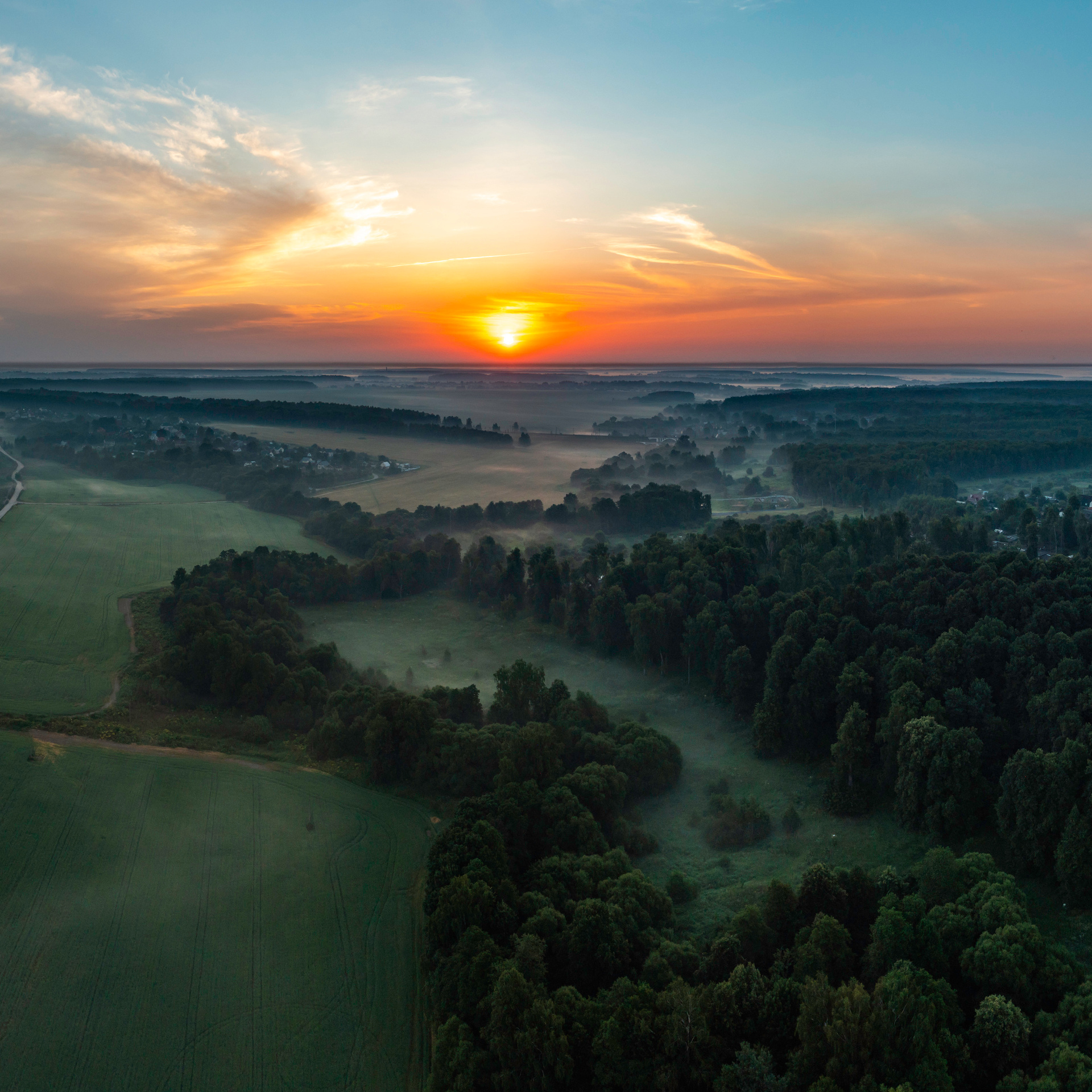 О Нас. Аэросъёмка в России