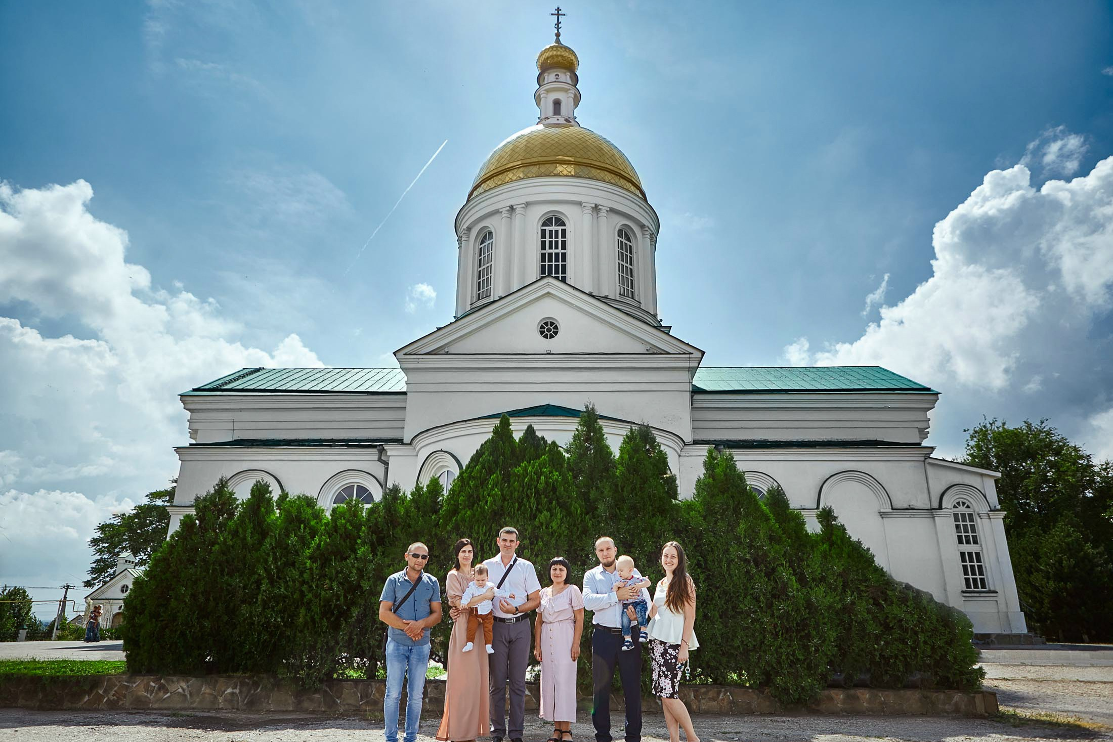 Фотосессия крещения. Фотограф Константин Калачёв
