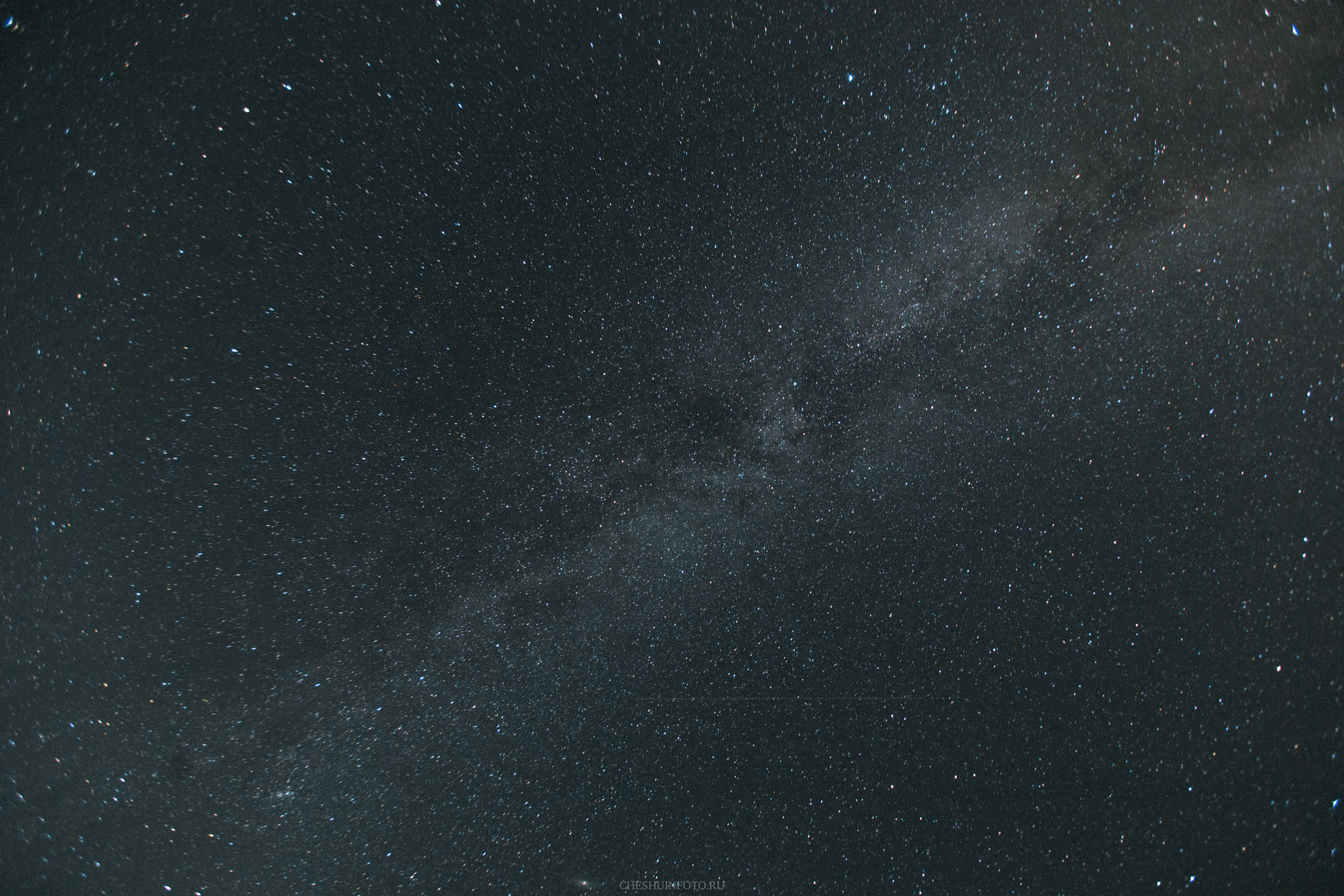 Метеорный поток Персеиды. Фотограф Александр Чешуин