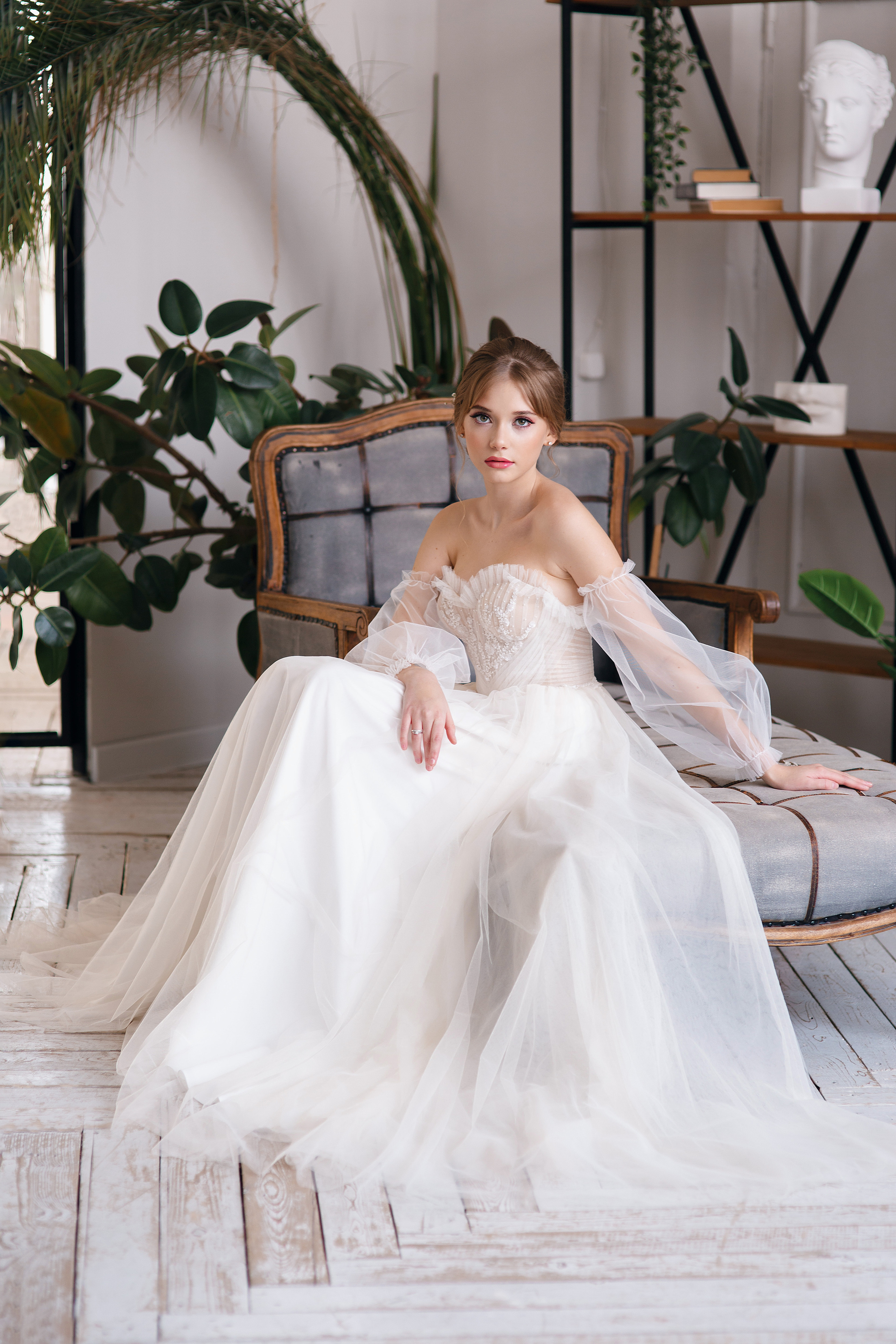 Фотосессия невесты в студии. Свадебный фотограф в Самаре Катерина Мостовая