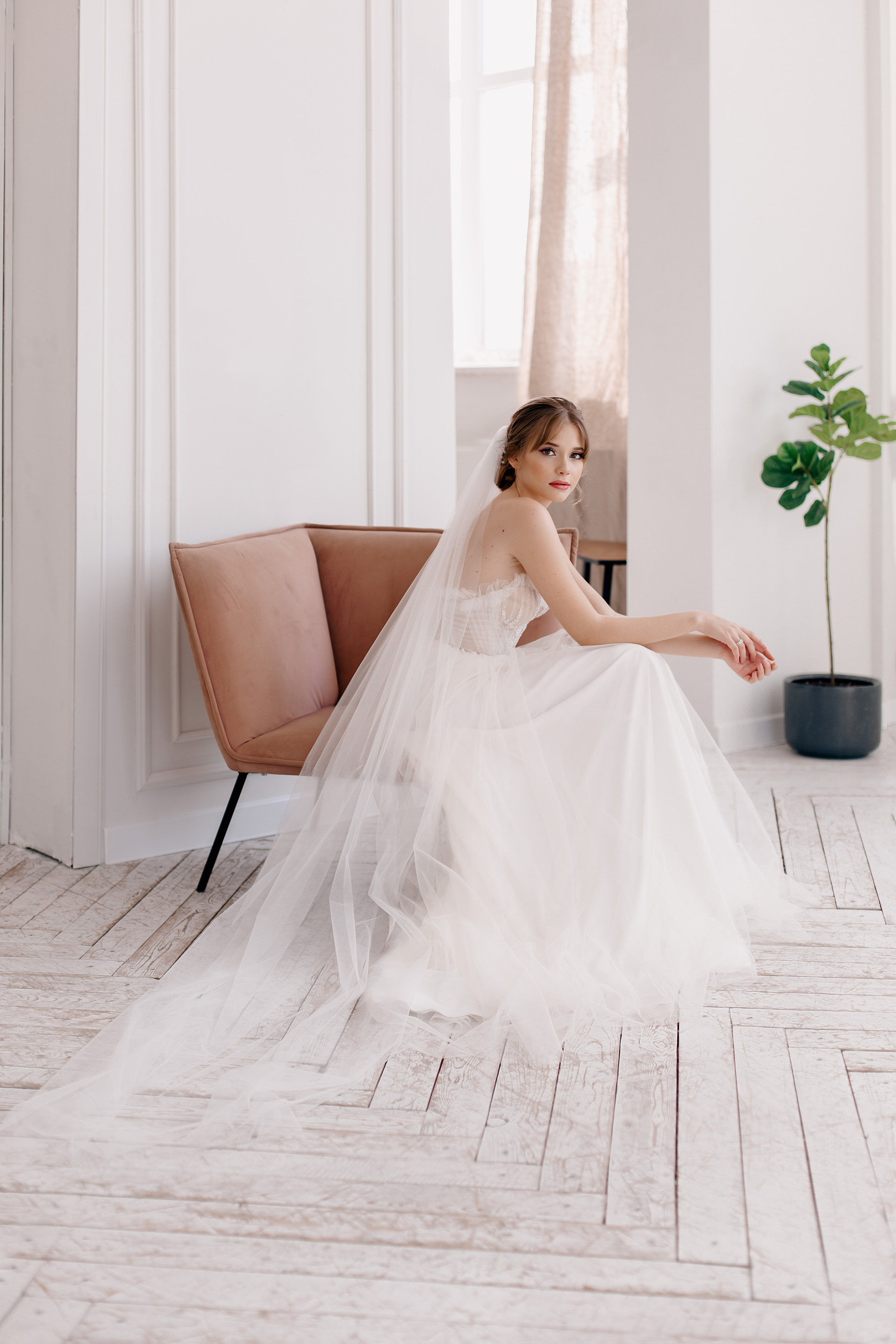 Фотосессия невесты в студии. Свадебный фотограф в Самаре Катерина Мостовая
