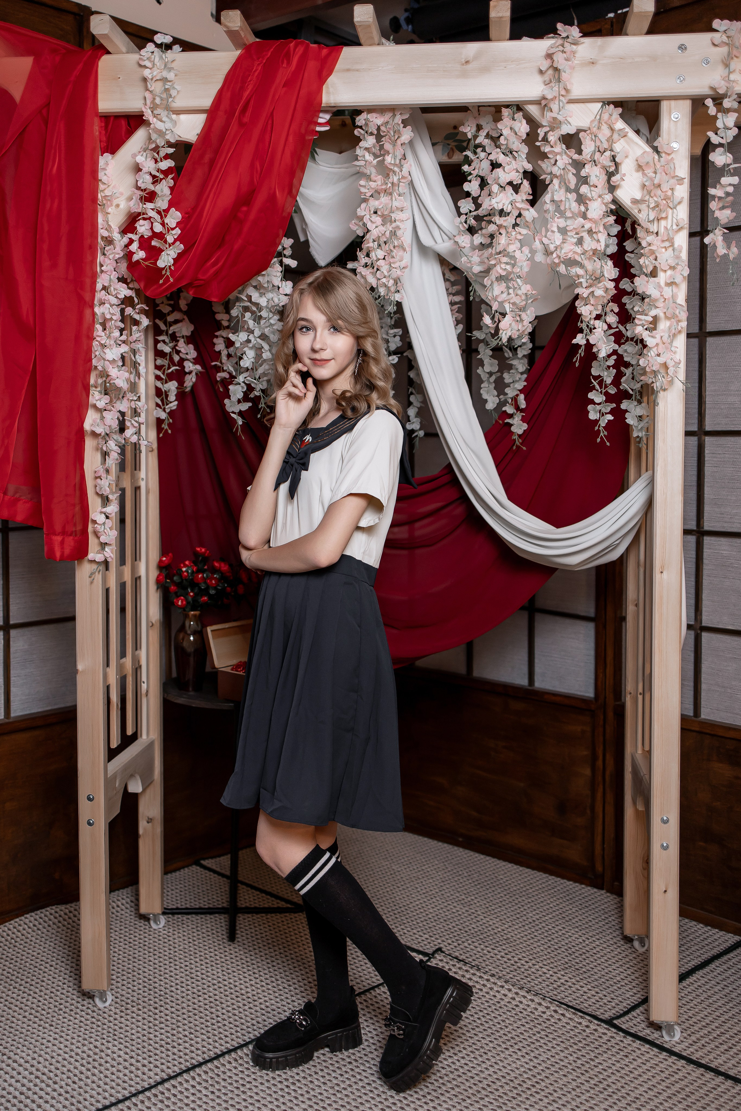 Кимоно и восточные образы. Интерьерная фотостудия Background в Омске