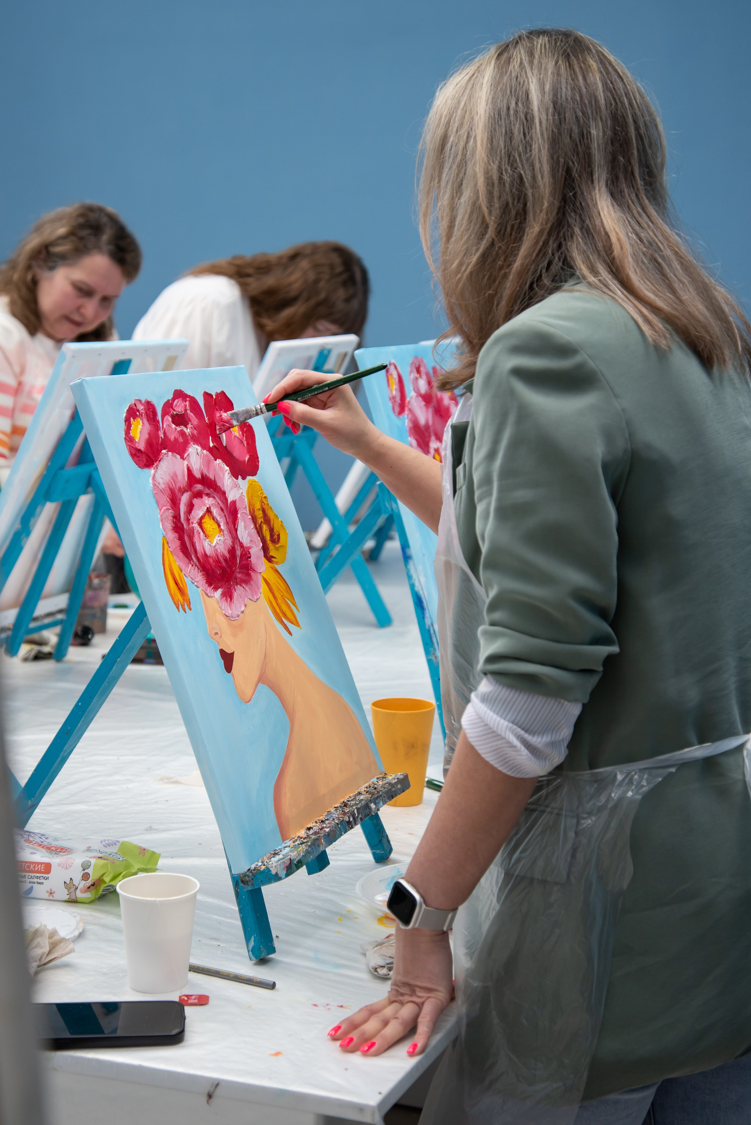 Мастер классы Арт Пати. Фотограф Мальцева Евгения