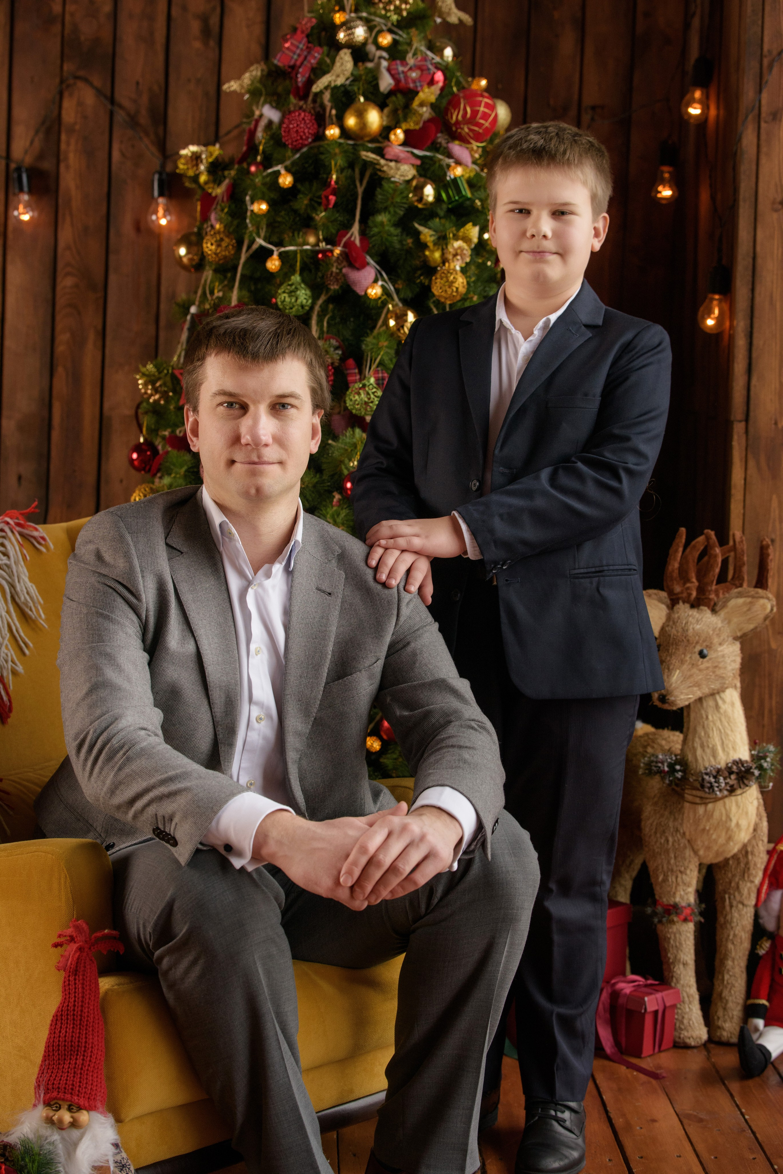 Новогодняя коллекция — 2025. Тепло зимнего вечера. Антон и Татьяна Денисенко