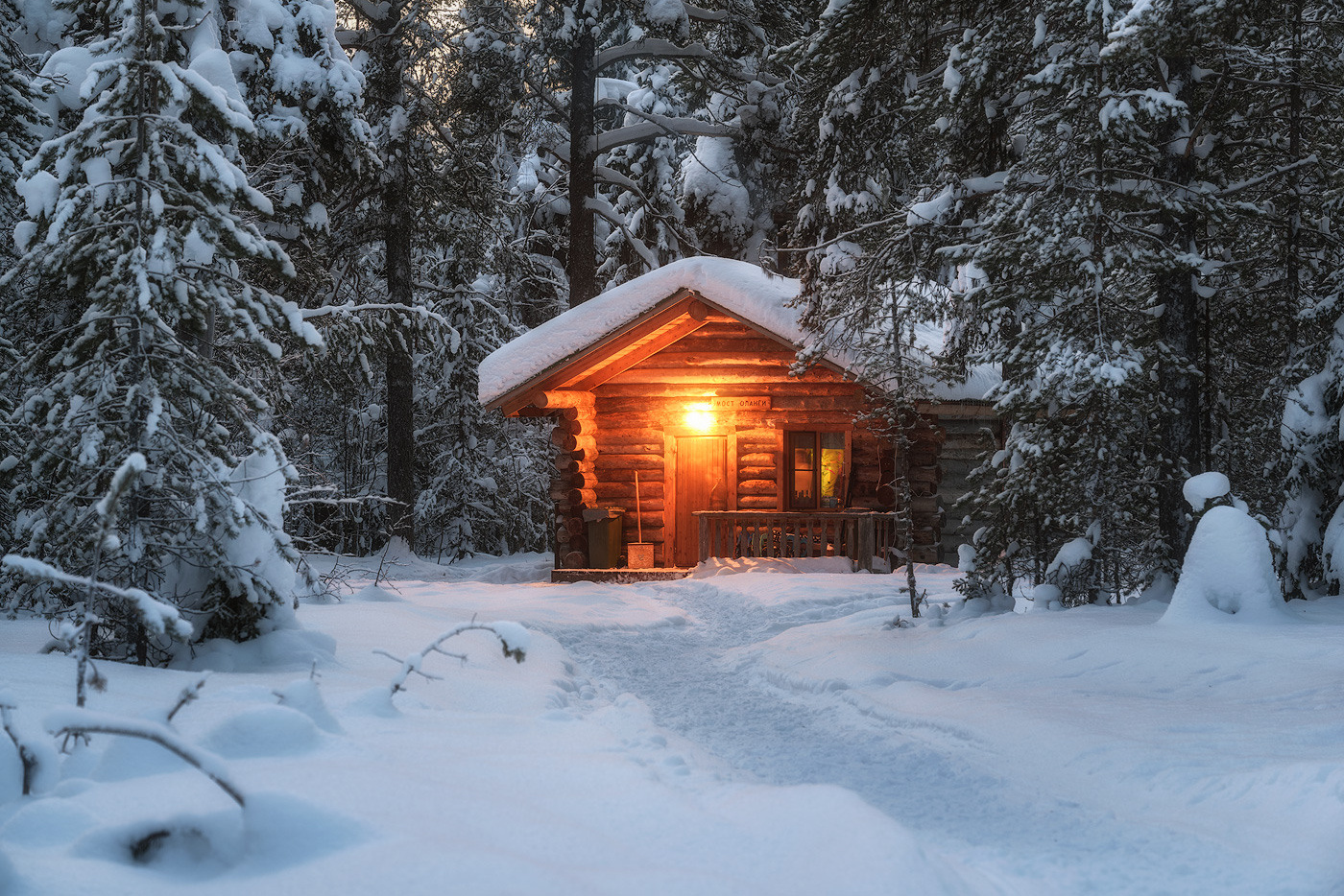 Национальный парк Паанаярви зимой