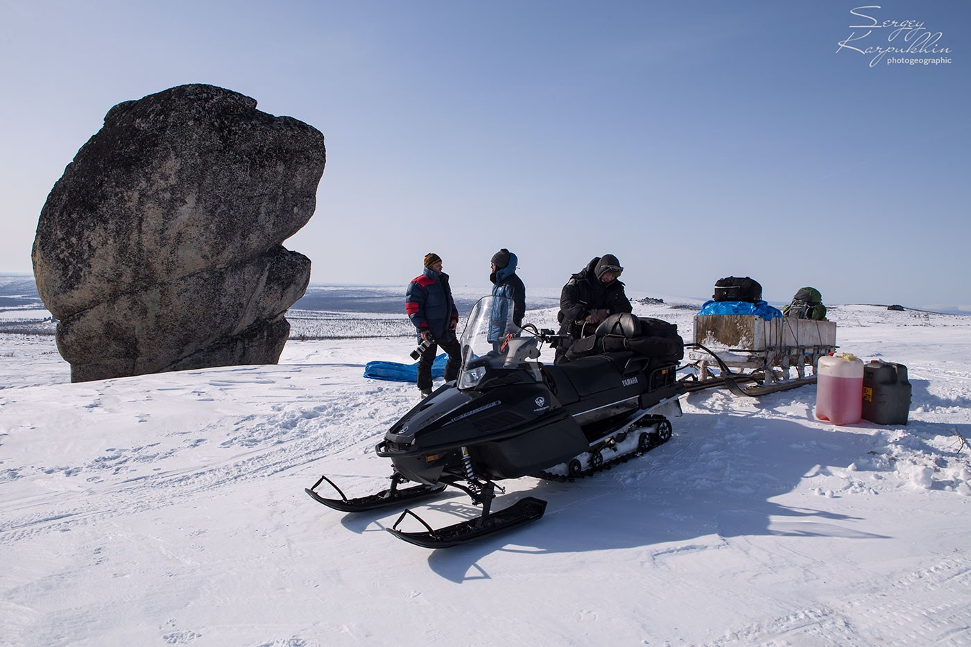 Фотоотчет зимний Улахан-Сис