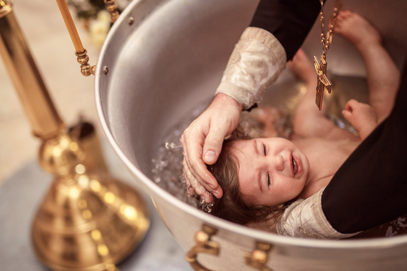 Таинство крещения. Семейный фотограф в Каневской Епифанова Ольга