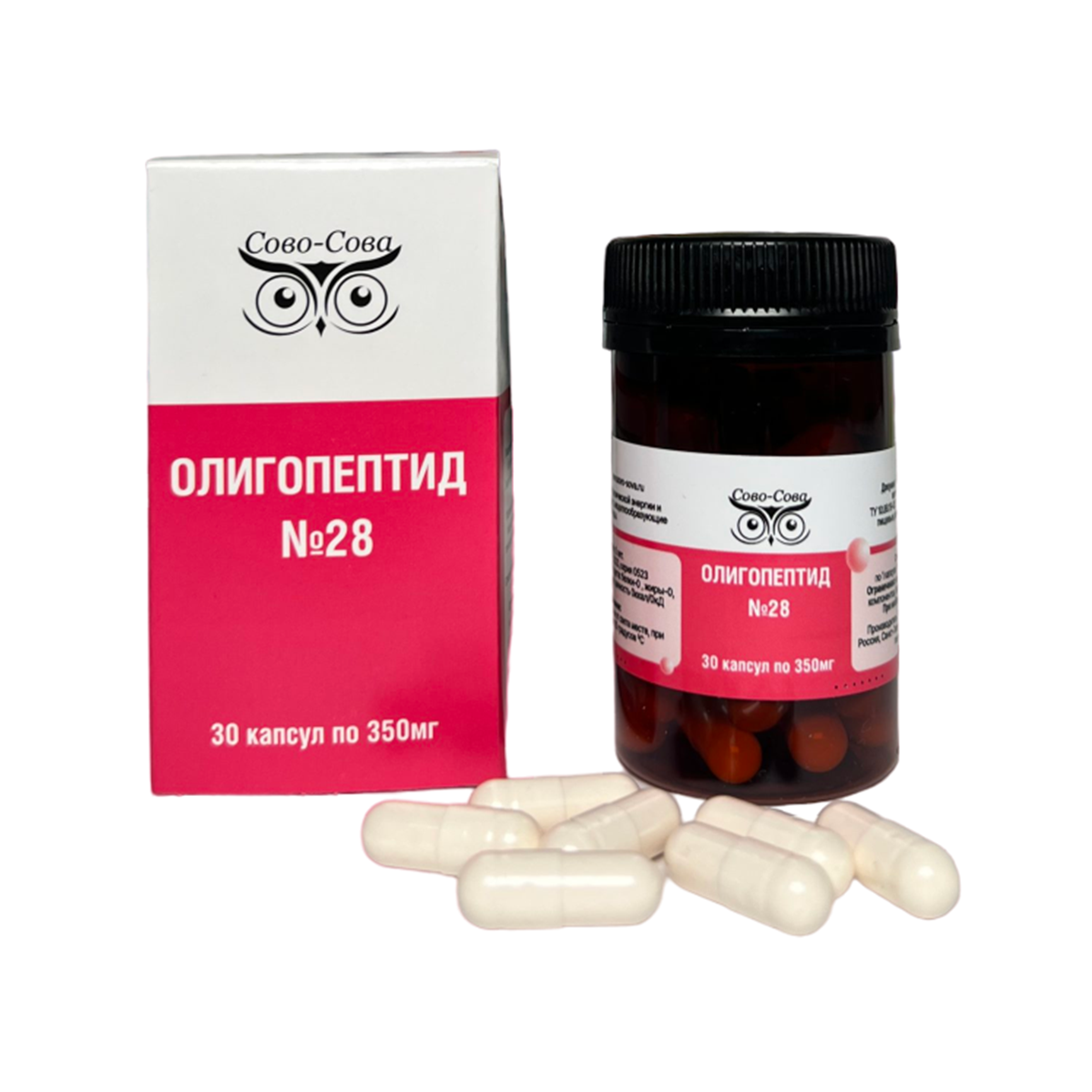 Олигопептид № 28&nbsp;— Для физической энергии и&nbsp;выносливости, Сово-Сова Россия