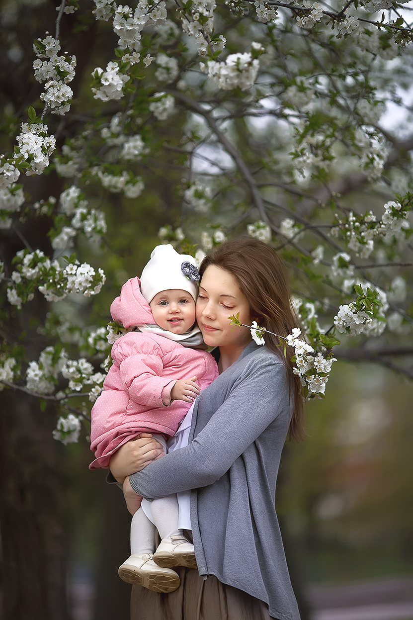 Фотосессии в цветущих садах Москвы