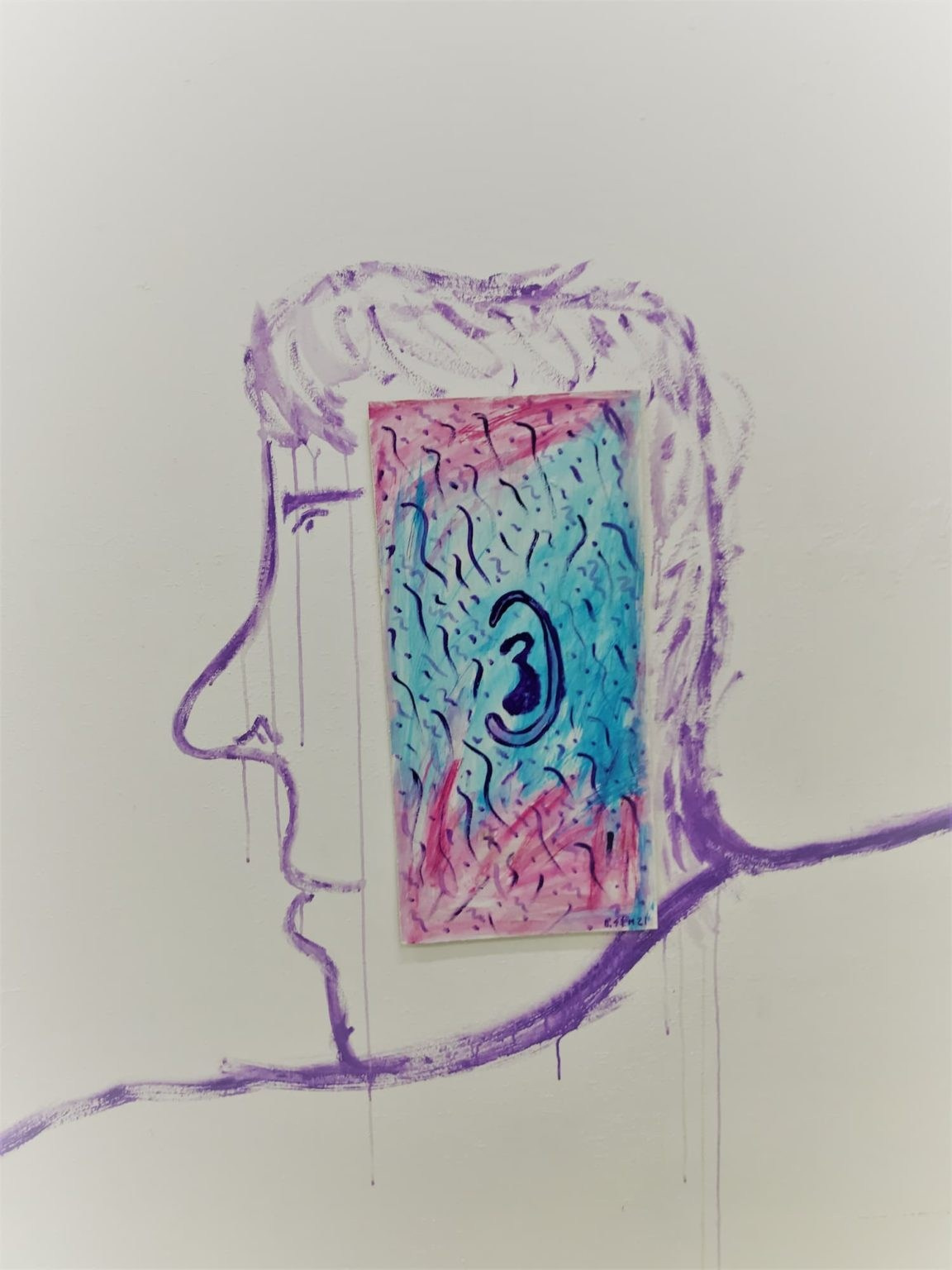 Three Rooms (Gallery 22, 2021). Artist Oleg Semenovykh