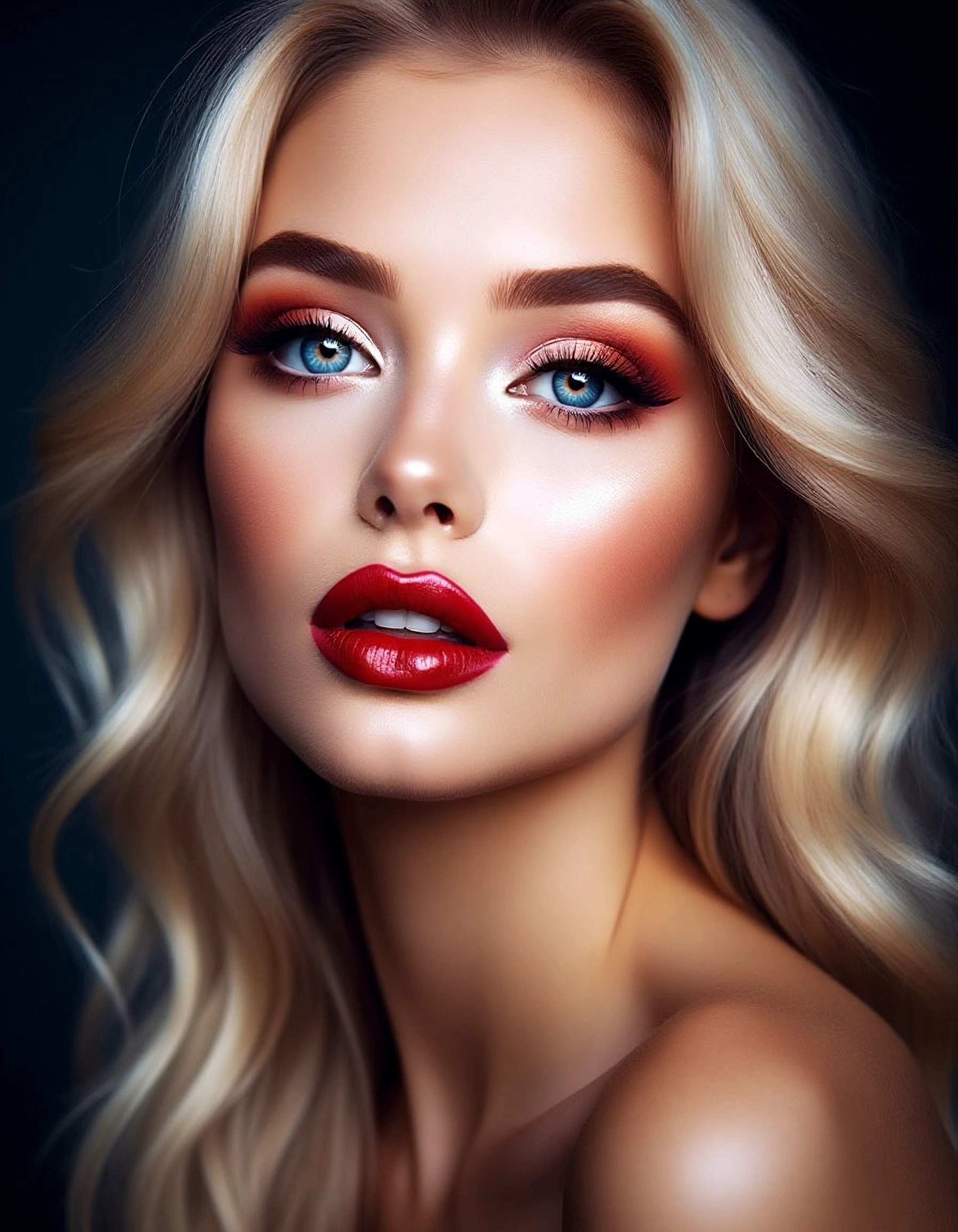 Разновидность макияжа для фотосессий. Портретный фотограф в Москве Виталий Сабирзянов