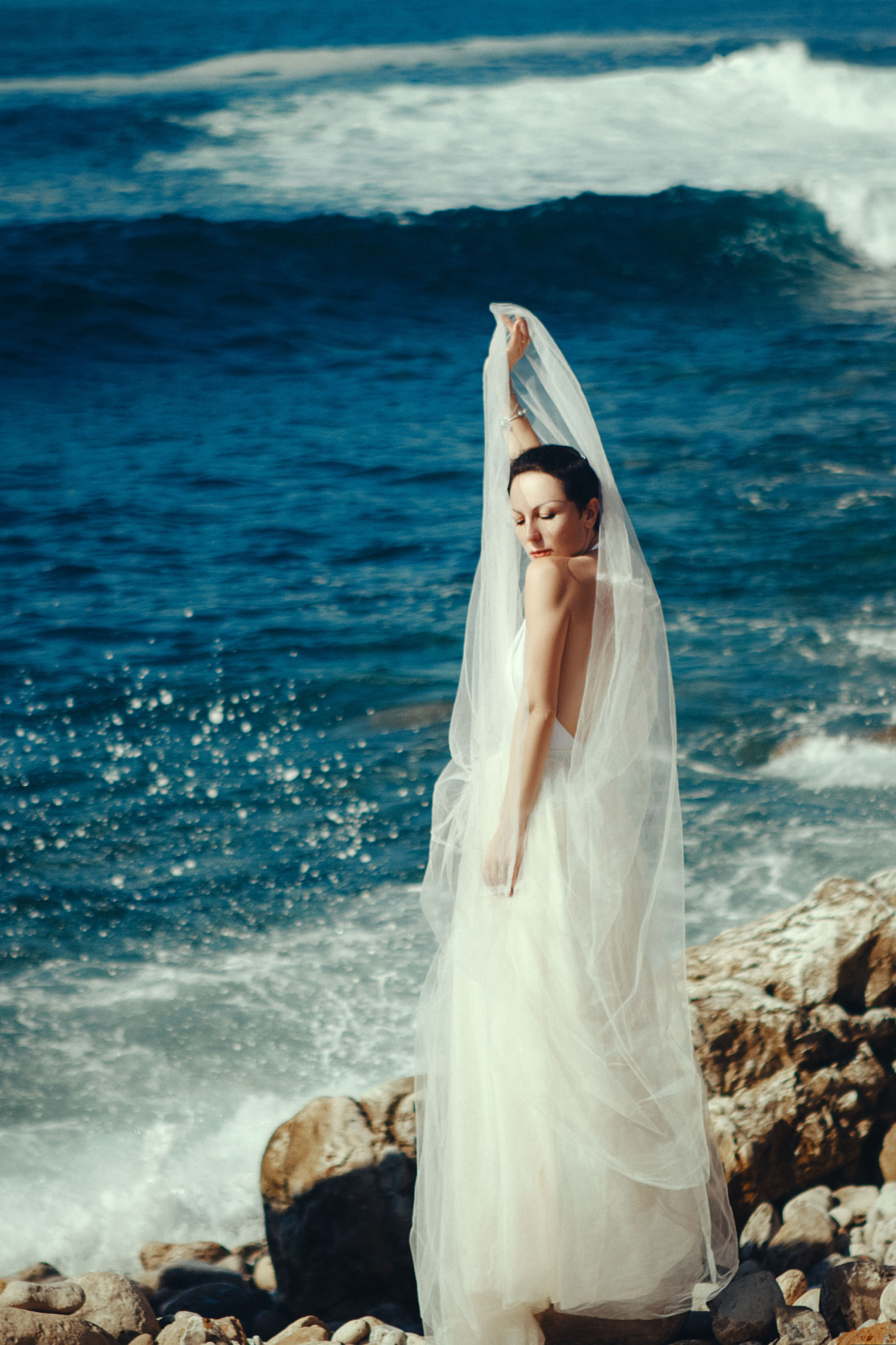 Waves. Art photographer Katerina Klio