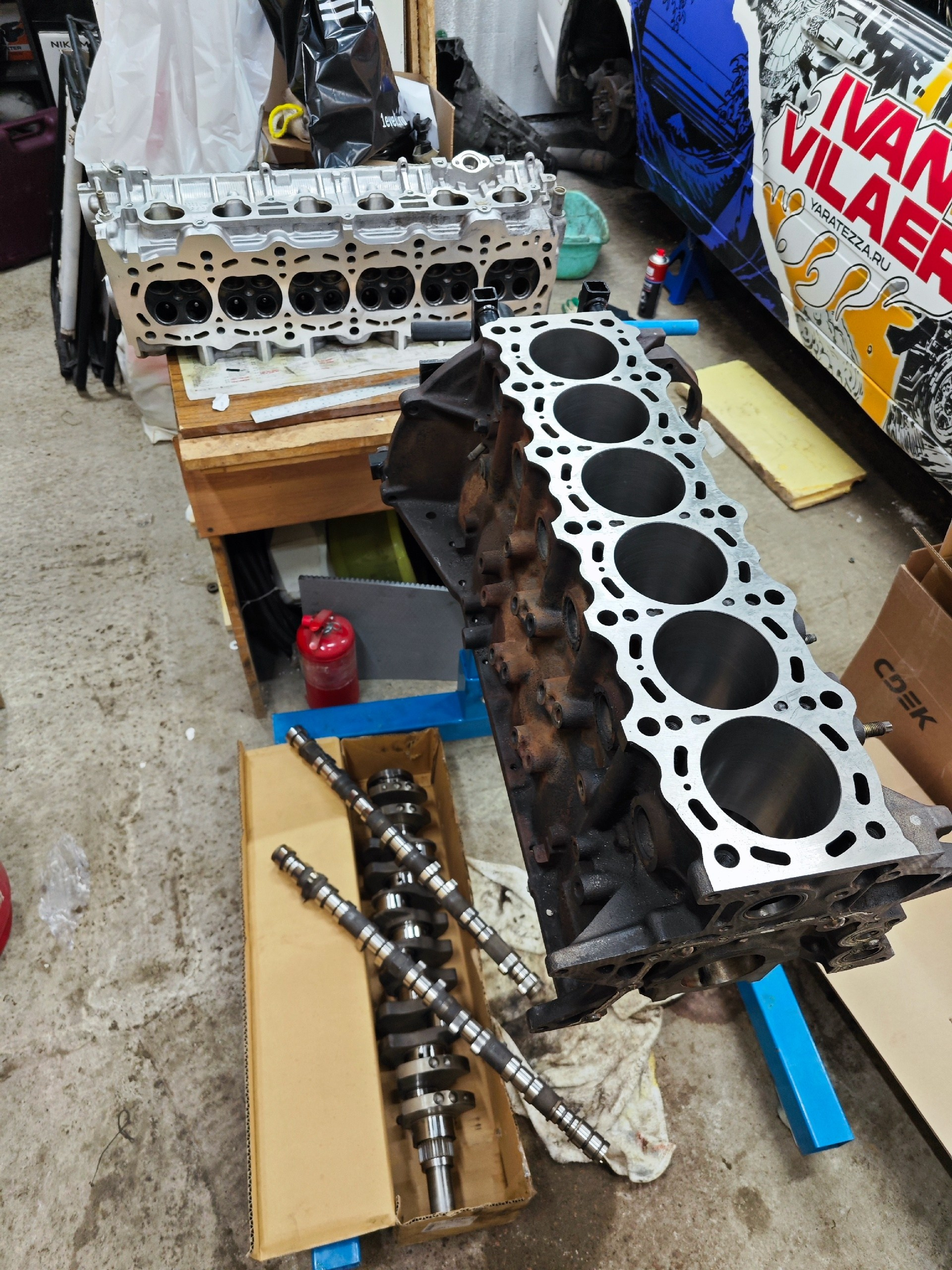 Сколько стоит переборка мотора 1JZ GTE