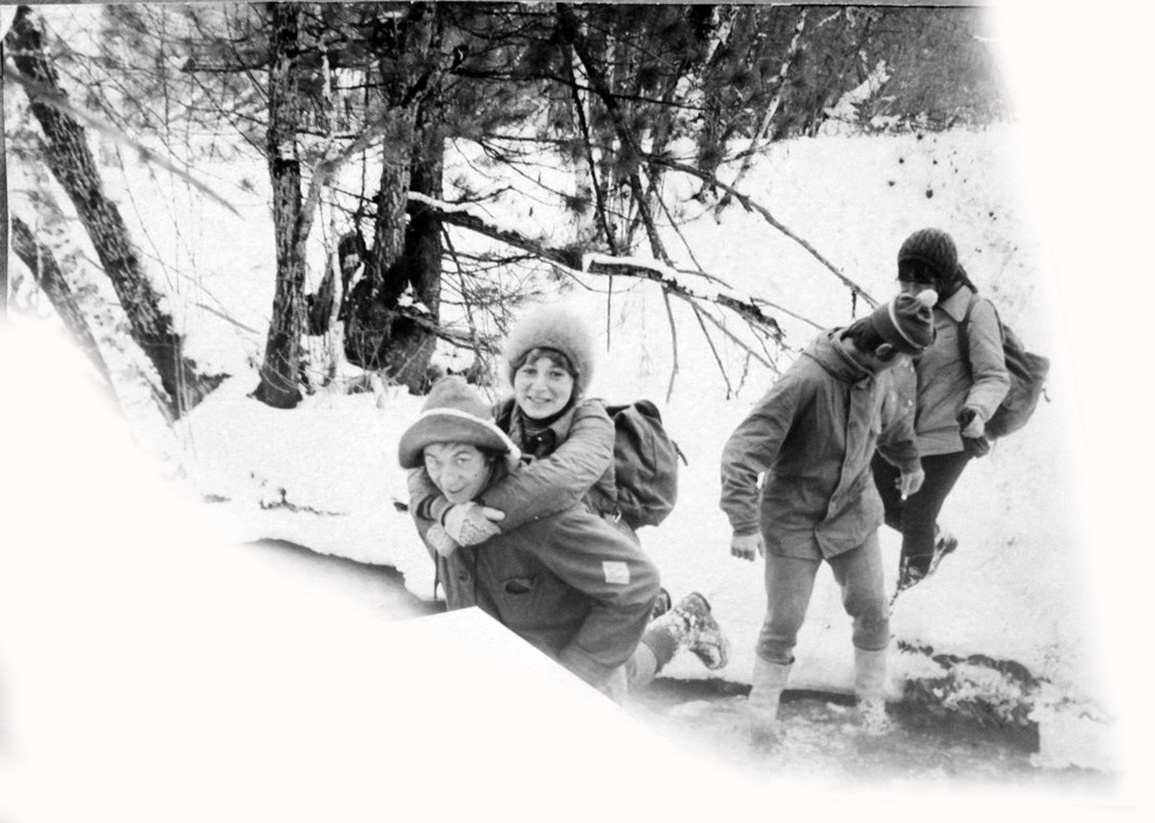 Бригантина 76 на гастролях (1976). Фотограф Эдуард Алмадаков