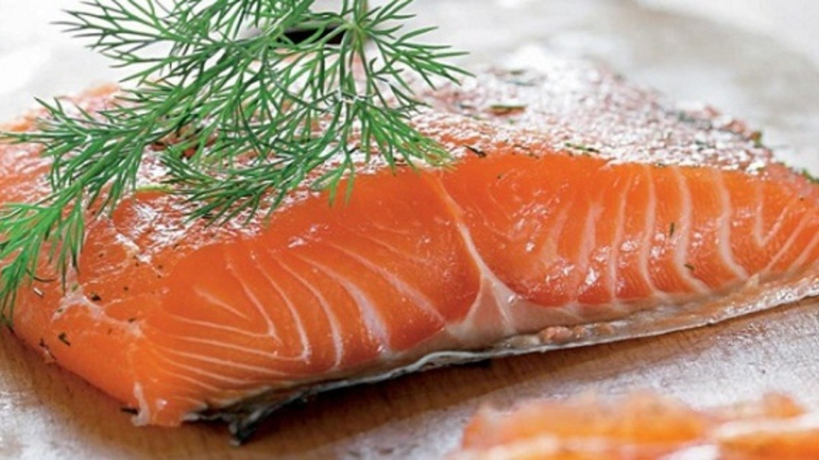 Малосольный лосось с цедрой апельсина, лайма и укропа. «Сово-Сова» продукция для омоложения, здоровья и долголетия