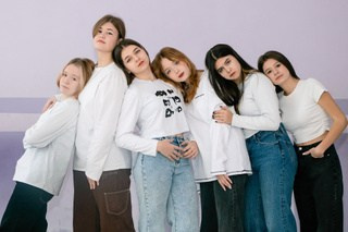 Идеи фото группами 9 — 11 класс. Детский фотограф г. Казань — Анастасия Фурман