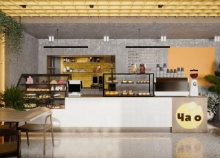 Кофейня ЧАО. Дизайнер интерьера в Крыму — Валерия Сокорева