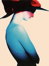 художественная fashion-фотография Паоло Роверси с цветной световой подсветкой