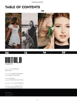 UnTold Magazine, Greece. Фотограф Александра Степанова