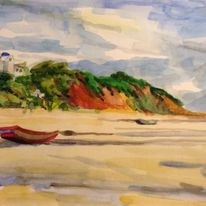 Мозамбик вилла Санторини 20х30 2014