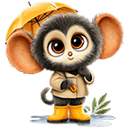 Дизайн «Чебурашка» Шаблон фотокниги для детского сада (фотопапка)