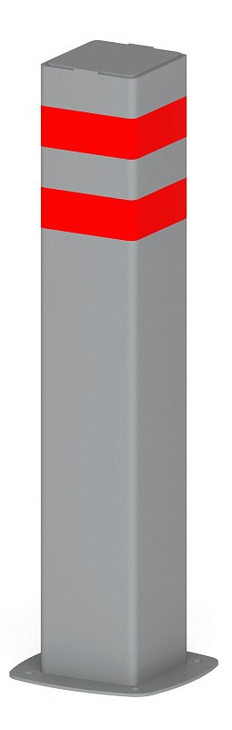 Парковочный столб МФ 96.01.08 Габариты (ШхДхВ): 215х215х750 мм