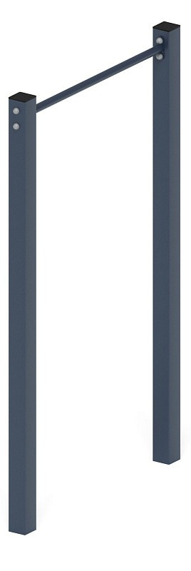 Турник мини - СО 1.20.10-01 Габариты (ШхДхВ): 1060х80х1800 Зона безопасности, мм: 4060х3080