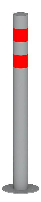 Парковочный столб МФ 96.01.01 Габариты (ШхДхВ): 140х140х670 мм