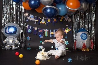 Фотографии на годик. Фотограф новорожденных в Екатеринбурге Анастасия Быдзина