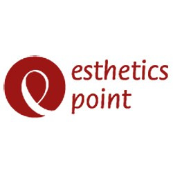 Логотип Esthetics Point — официального дистрибьютора корейской косметики, доверяет KED Production всю визуальную коммуникацию