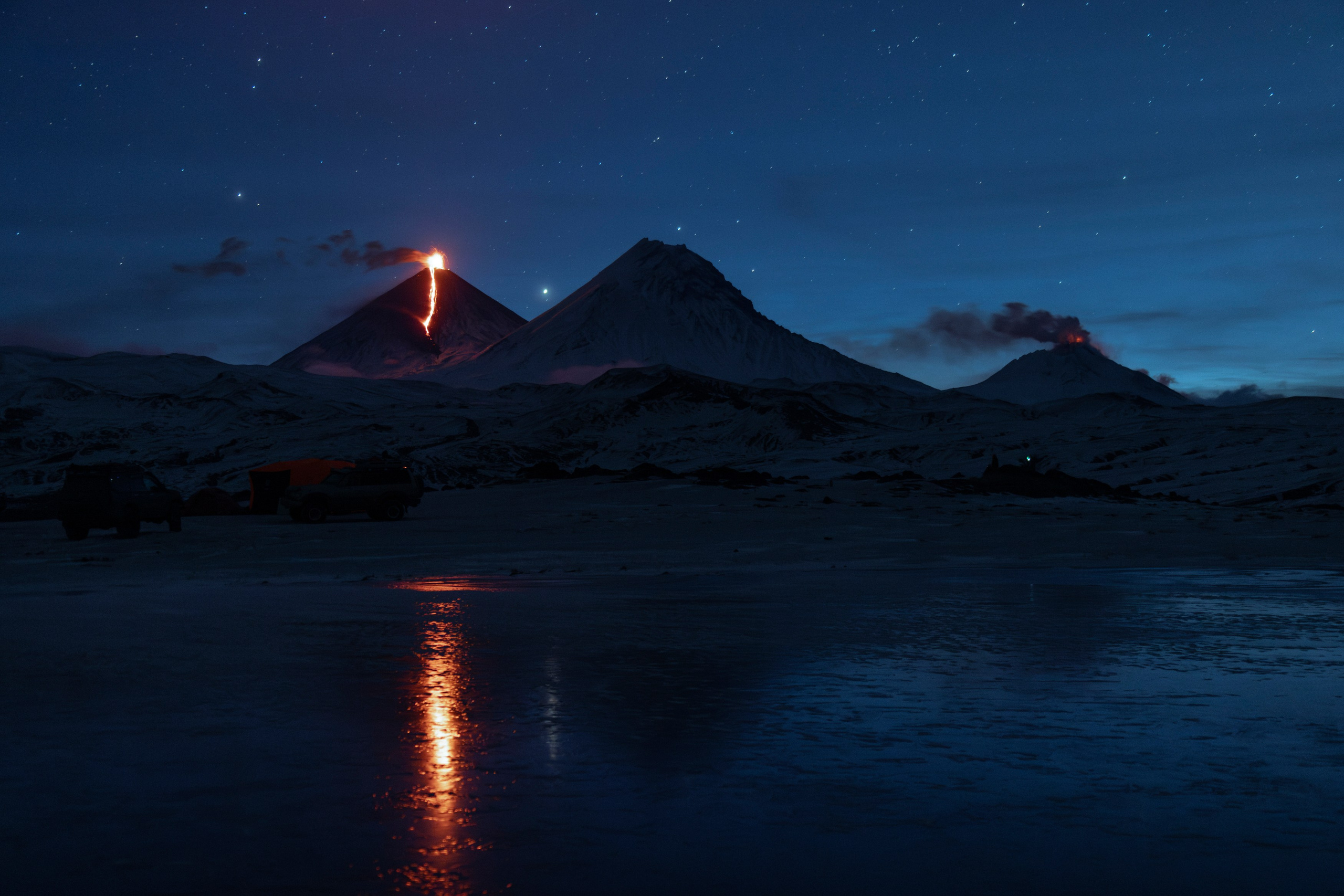 Фототур на Толбачик — марсианские ландшафты Камчатки. Время Камчатки: чтобы найти свой путь, нужно скорость умножить на время