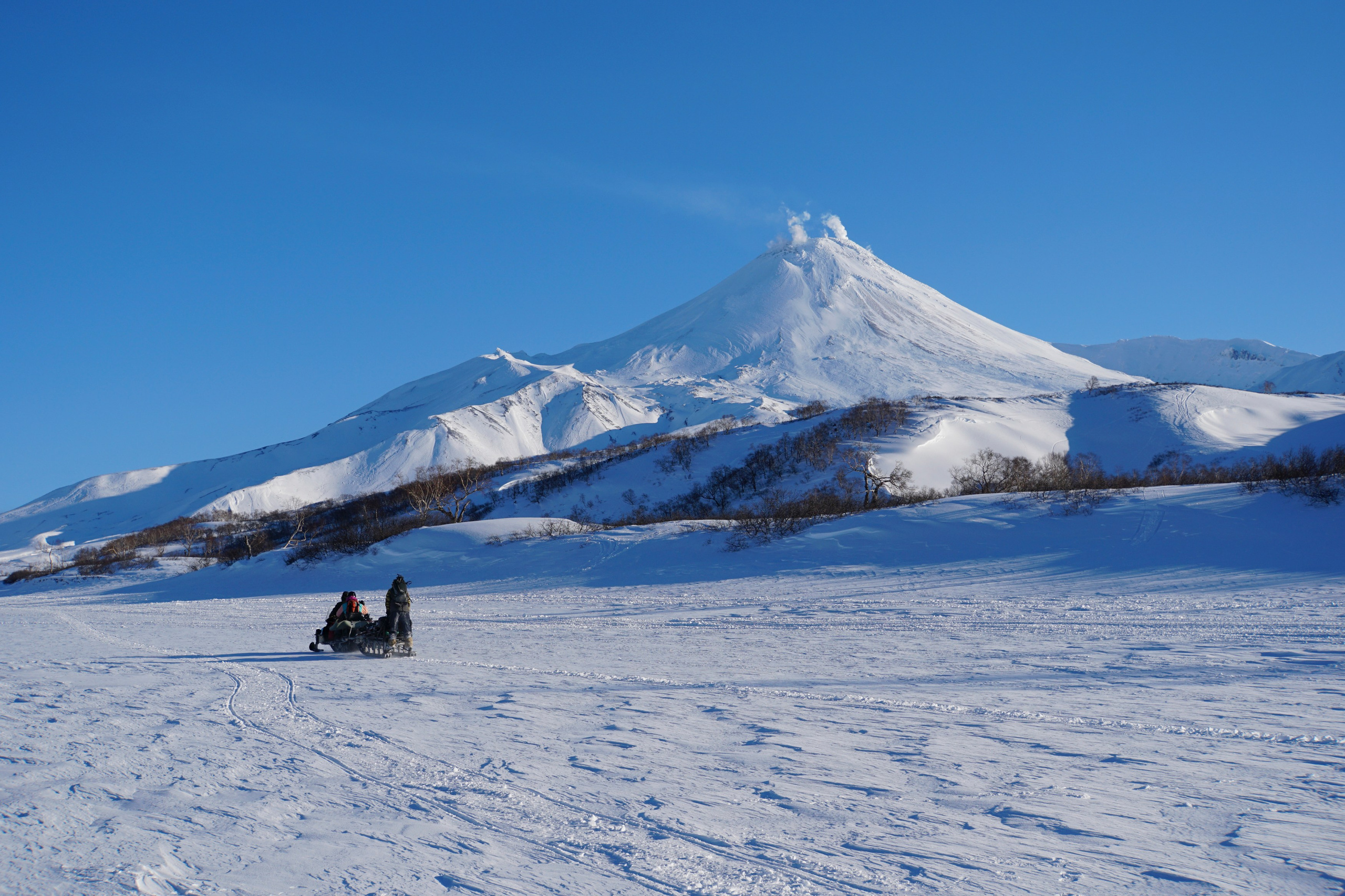 Зимние однодневные экскурсии на Камчатке — Время Камчатки. Время Камчатки: чтобы найти свой путь, нужно скорость умножить на время