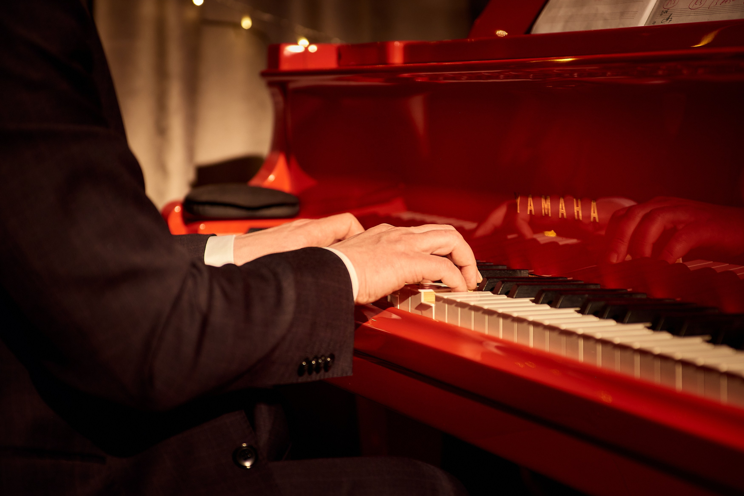 Выступление пианиста на корпоративном мероприятии