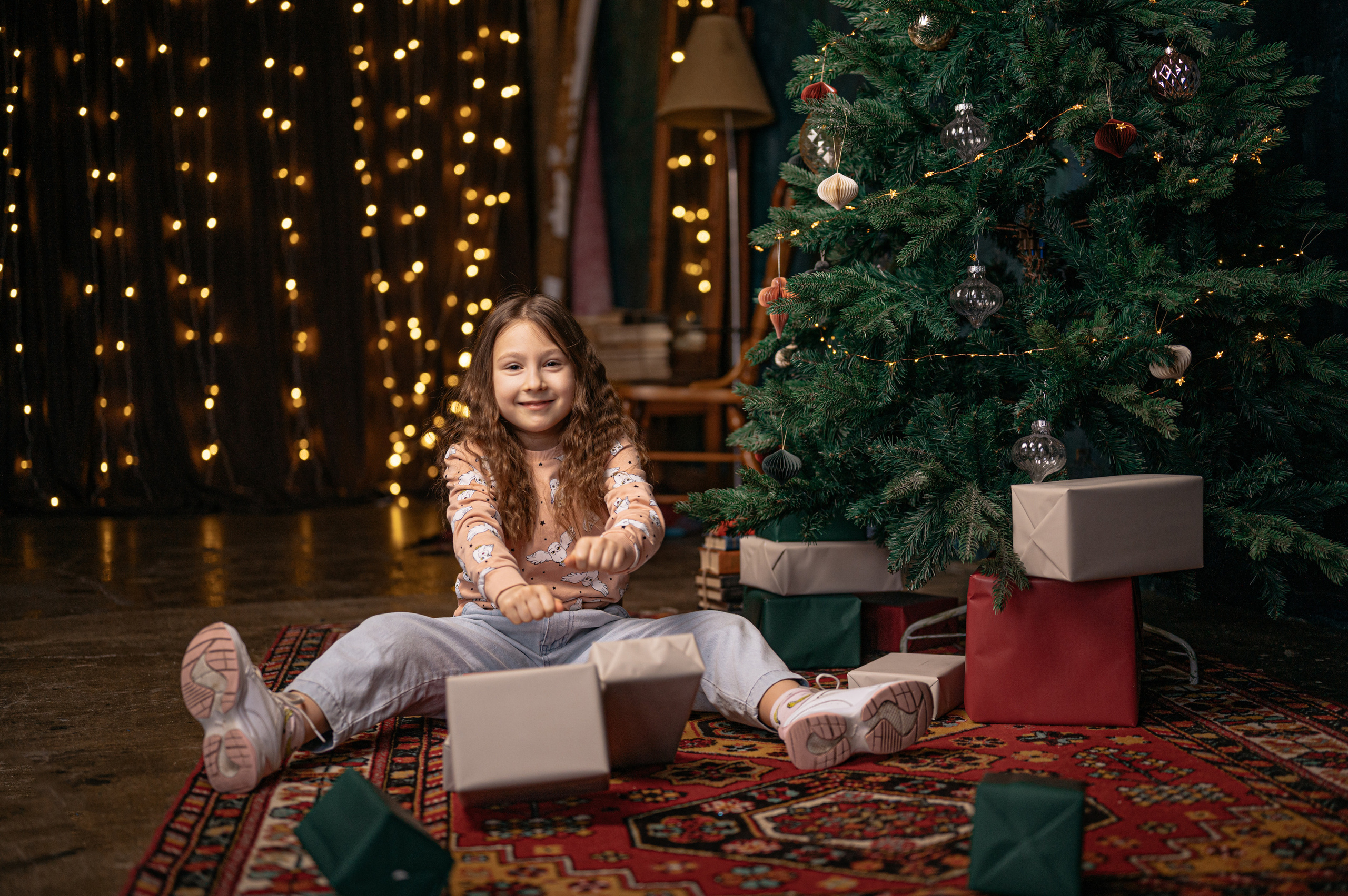 Новогодняя фотосессия для семьи. Фотограф Илья Осенко Воронеж