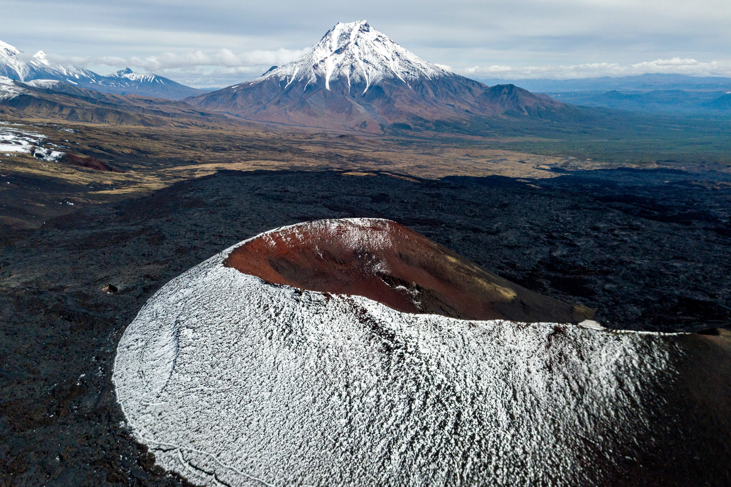 Вулкан Толбачик — история извержений, лава и марсианские пейзажи. Время Камчатки: чтобы найти свой путь, нужно скорость умножить на время